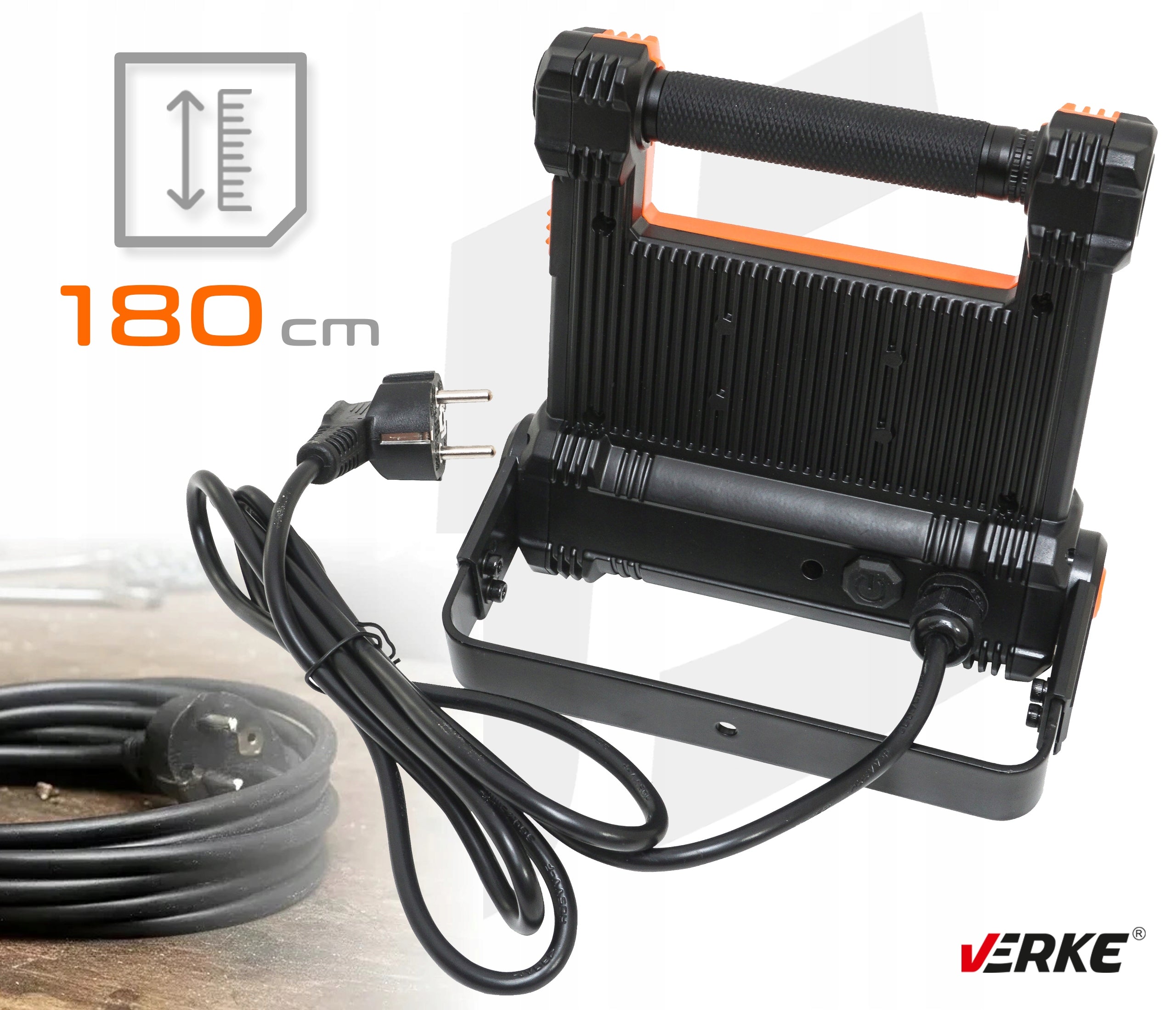 HALOGEN SPOTLIGHT FLOODLIGHT HALOGEN ELECTRIC WORKSHOP LAMP 230V Rated power 20 W