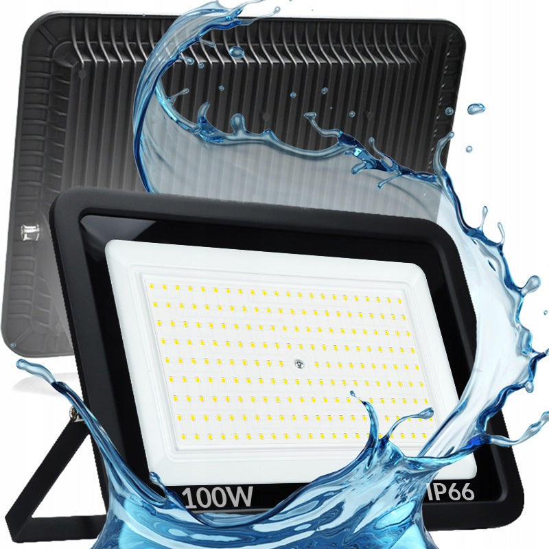 HALOGEN SPOTLIGHT LED FLOODLIGHT IP65 WALL FACADE OUTDOOR 100W