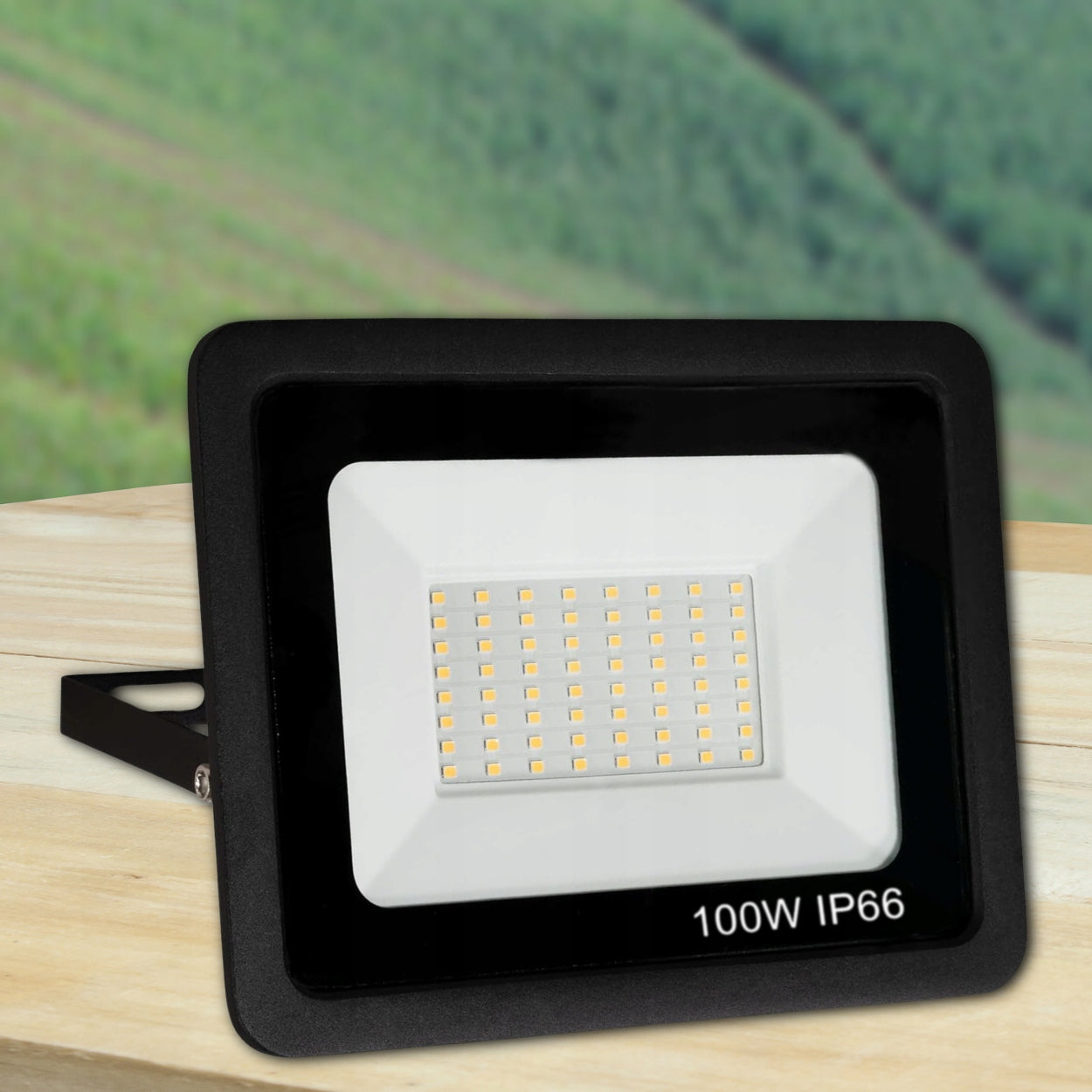 HALOGEN WORKING GARAGE FLOODLIGHT WATERPROOF IP66 100W 9000lm Brand no brand