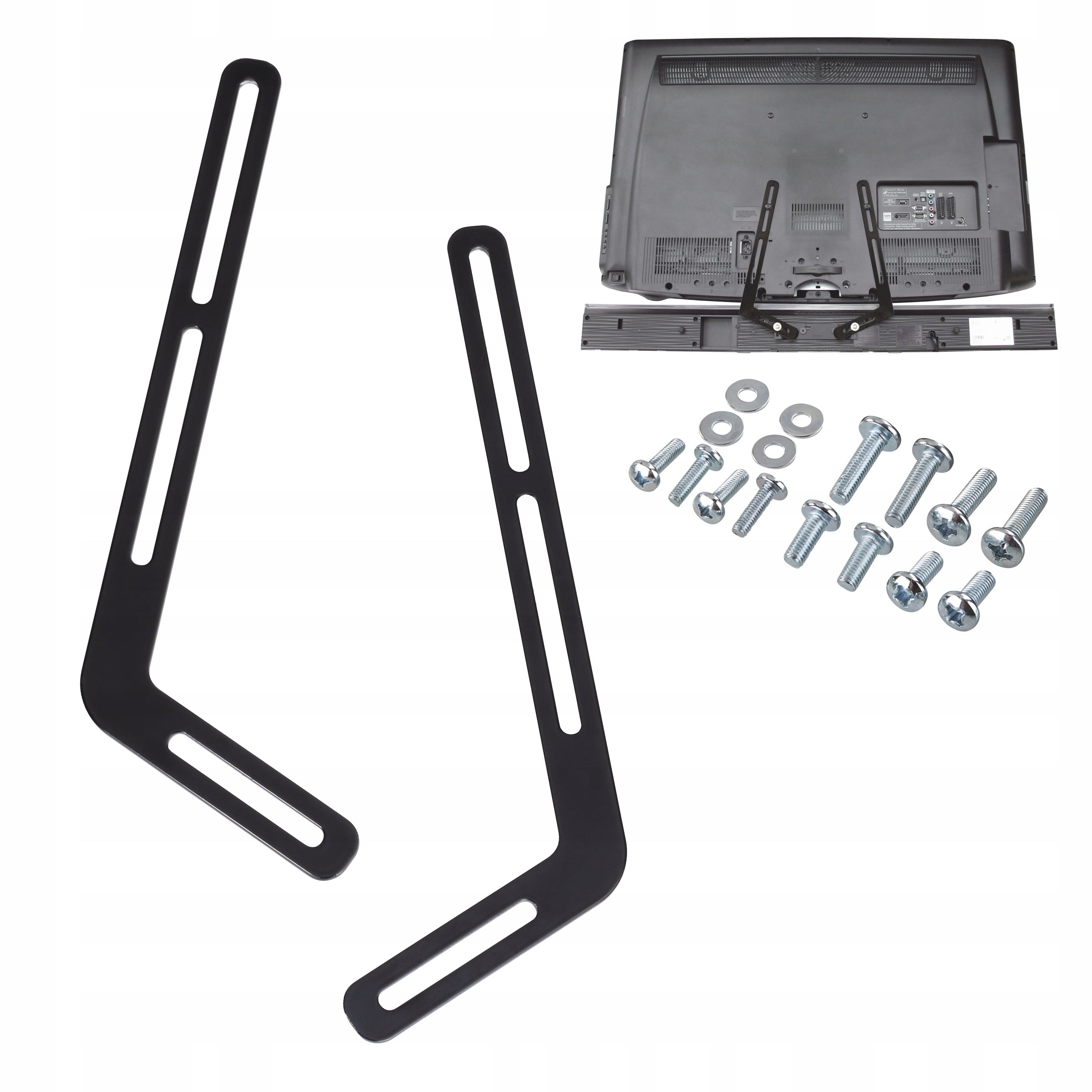 HAMA UNIVERSAL MOUNT FOR MOUNTING THE SOUNDBAR ABOVE OR BELOW THE TV