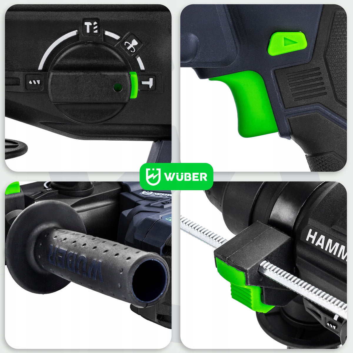 HAMMER DRILL CORDLESS HAMMER DRILL SDS+ WITH FORGING FUNCTION 2J Manufacturer code W04531 MŁOTOWIERTARKA AKUMULATOROWA MŁOT SDS+