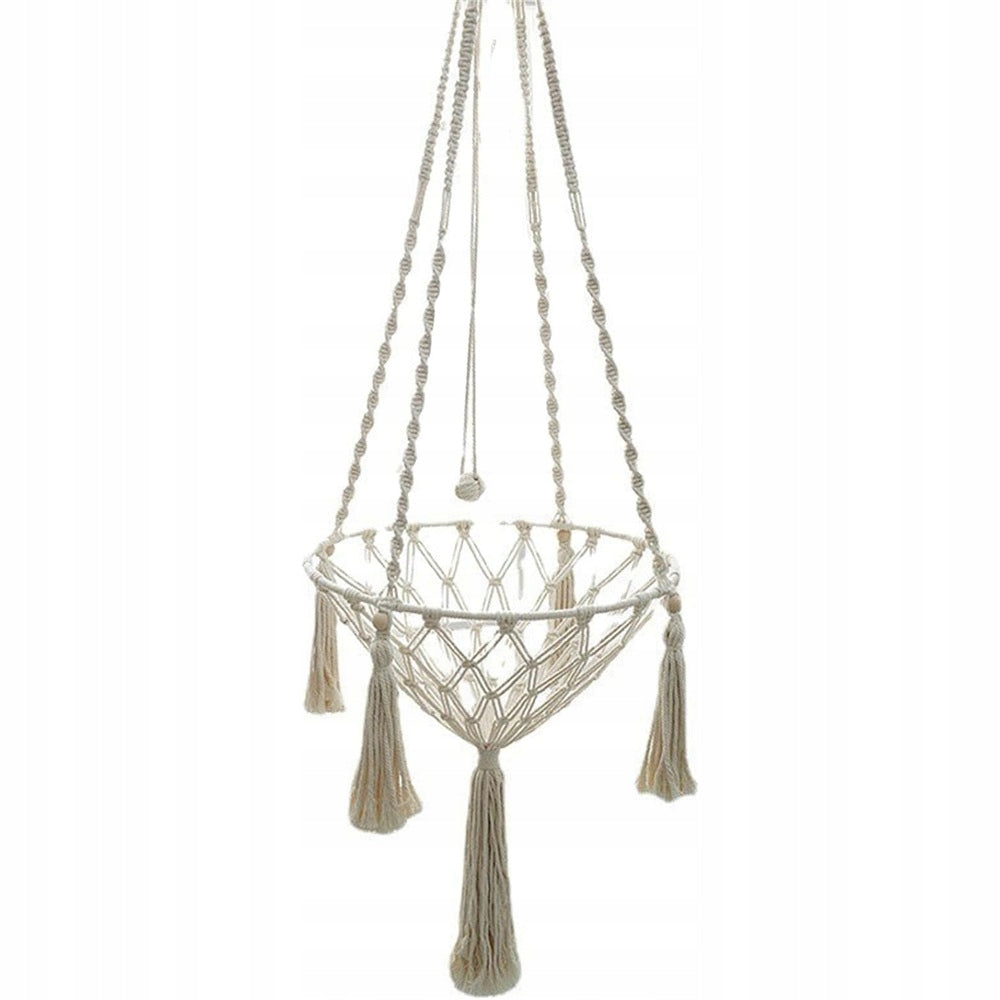 HAMMOCK HANGING FROM THE CEILING CAT BED BOHO MACRAME 40CM Manufacturer code HAMAK DLA KOTA