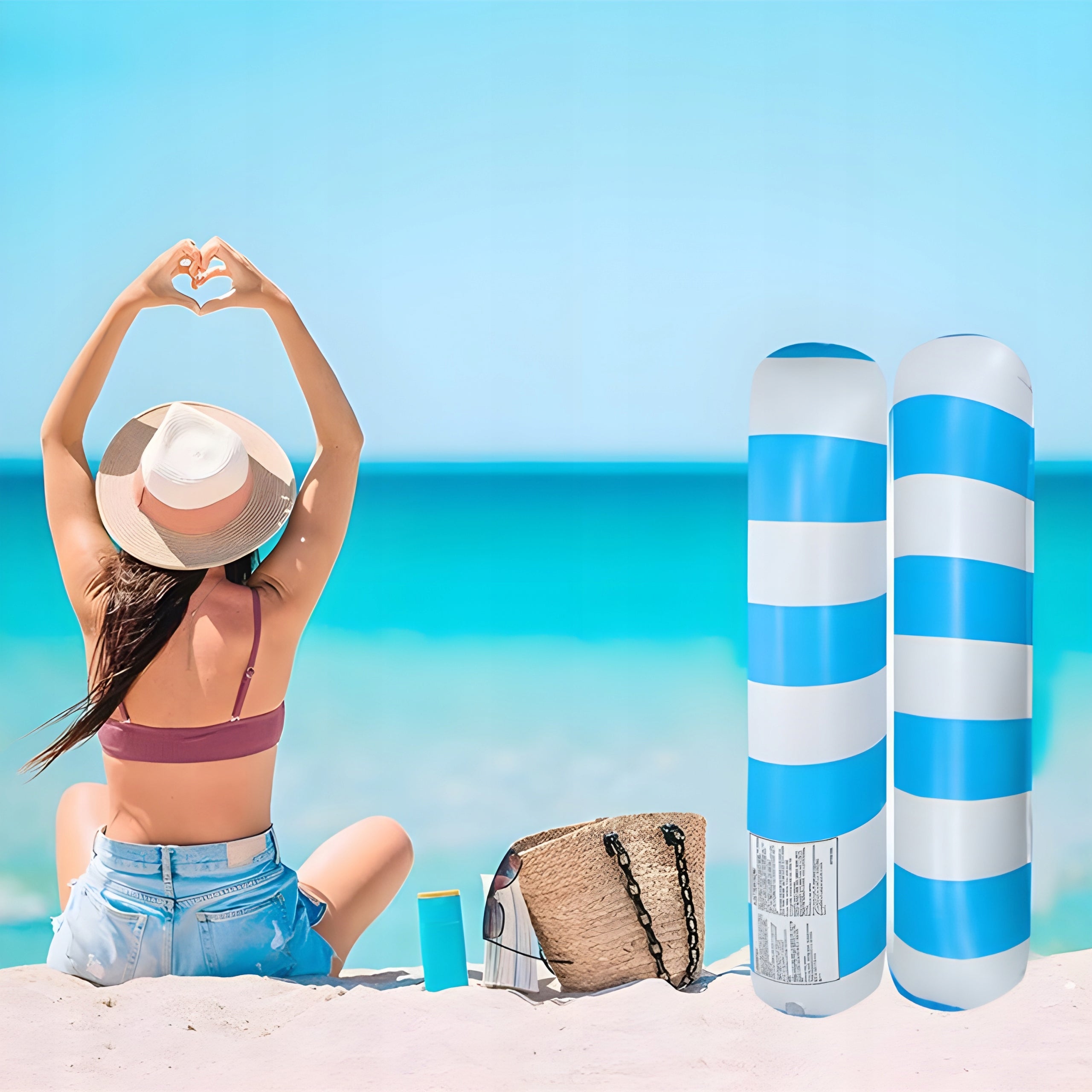 HAMMOCK WATER MATTRESS FOR SWIMMING INFLATABLE FOR POOL BEACH CHAIR Manufacturer code HAMAK FOTEL WODNY MATERAC NA WAKACJE BASEN