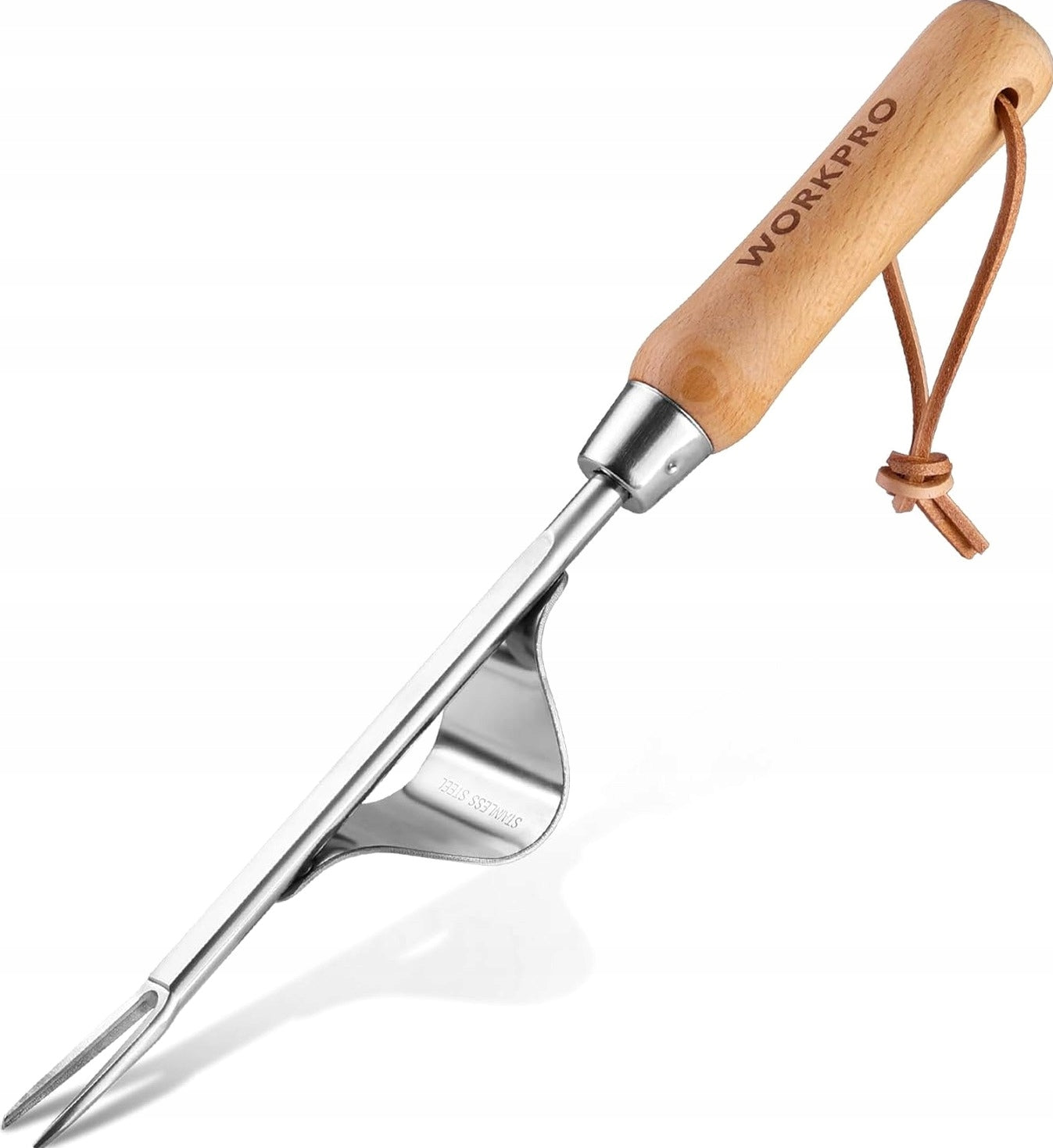 HAND BEATER FOR WEEDS STAINLESS STEEL BEECH WOOD LIGHT DURABLE