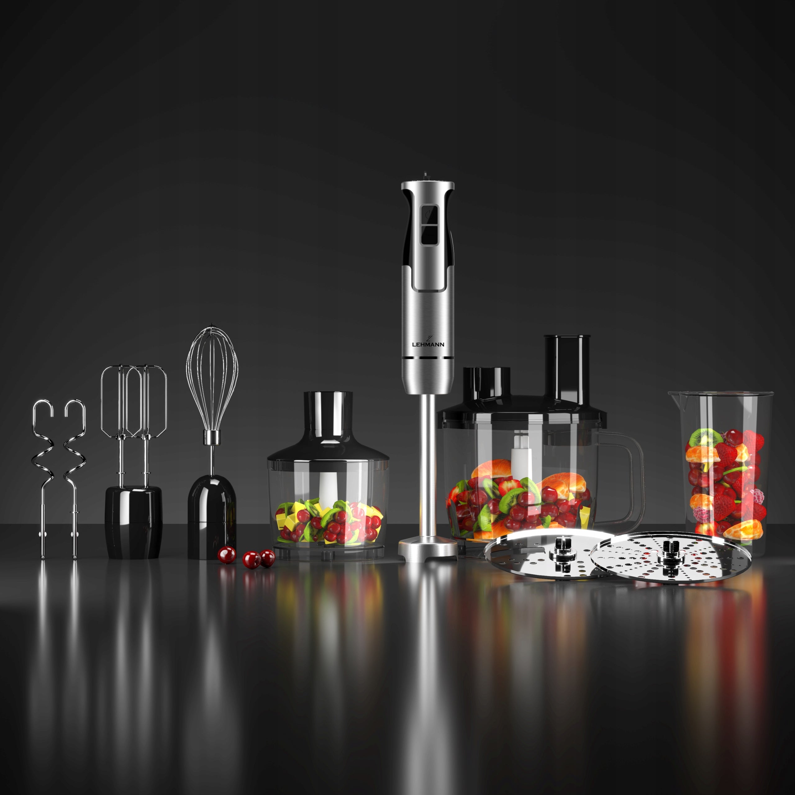 HAND BLENDER MULTIFUNCTION MIXER 1200W BLADE XL TURBO MODE SET XXL Manufacturer code 1200W