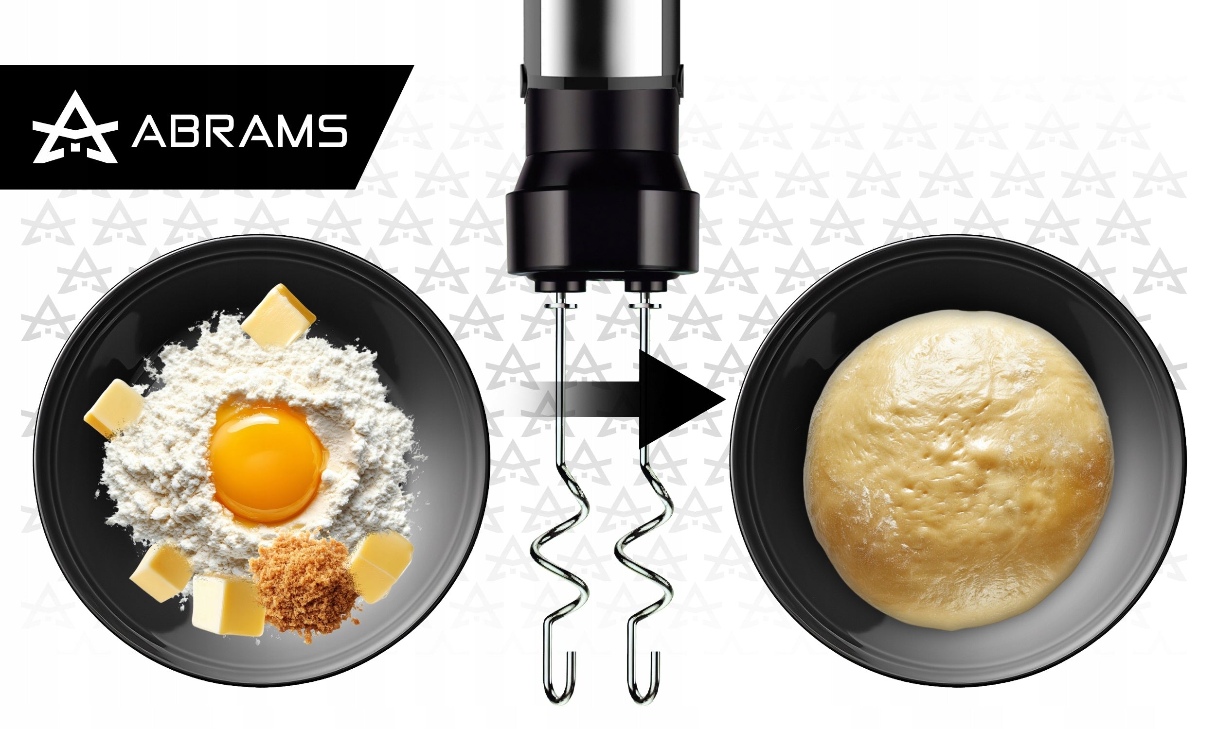 HAND BLENDER MULTIFUNCTION MIXER POWERFUL 1500W TITANIUM BLADES 7IN1 SET Rotational speed control yes