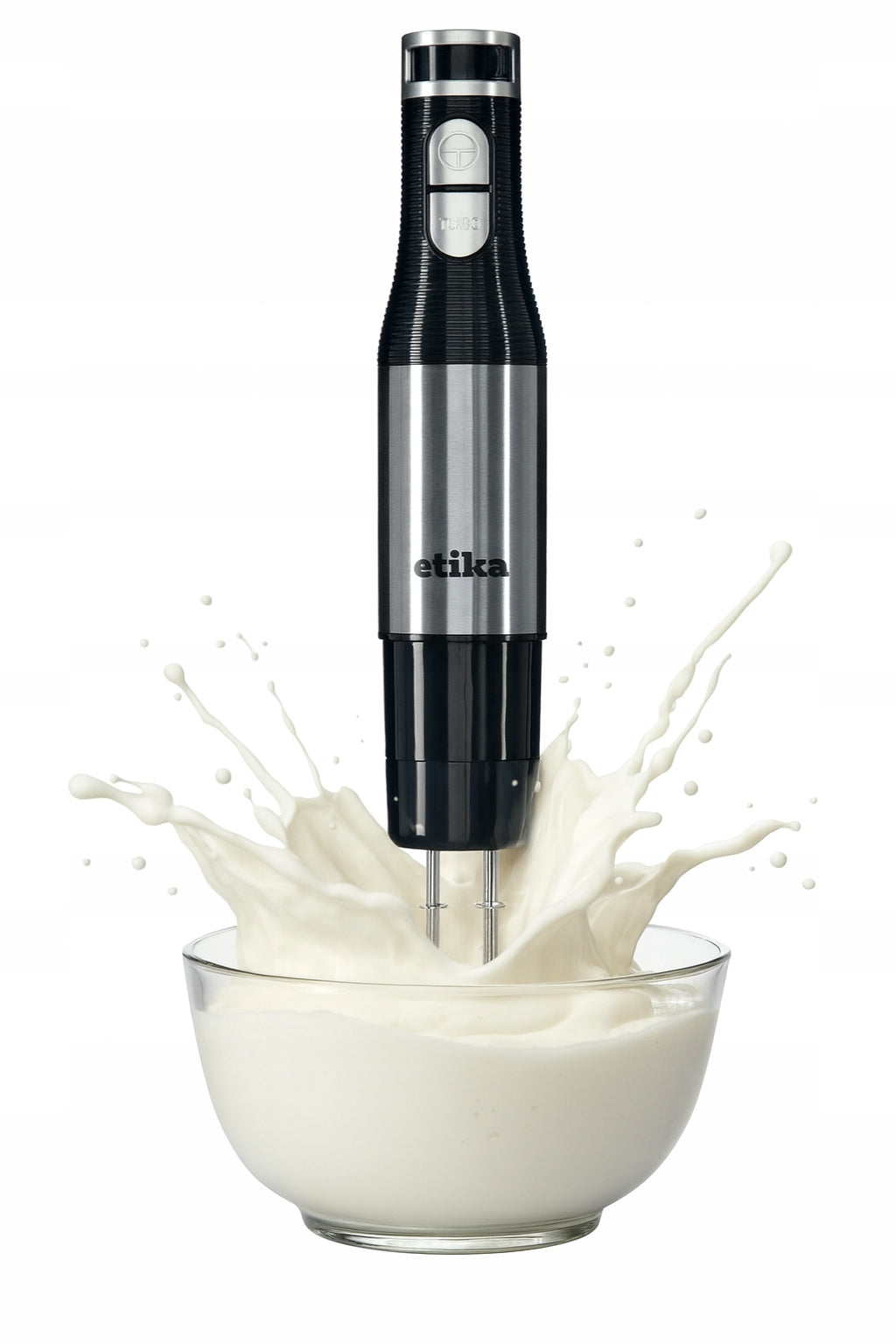 HAND BLENDER MULTIFUNCTION MIXER POWERFUL MOTOR TITANIUM BLADE 1600W Manufacturer code ET18/BR