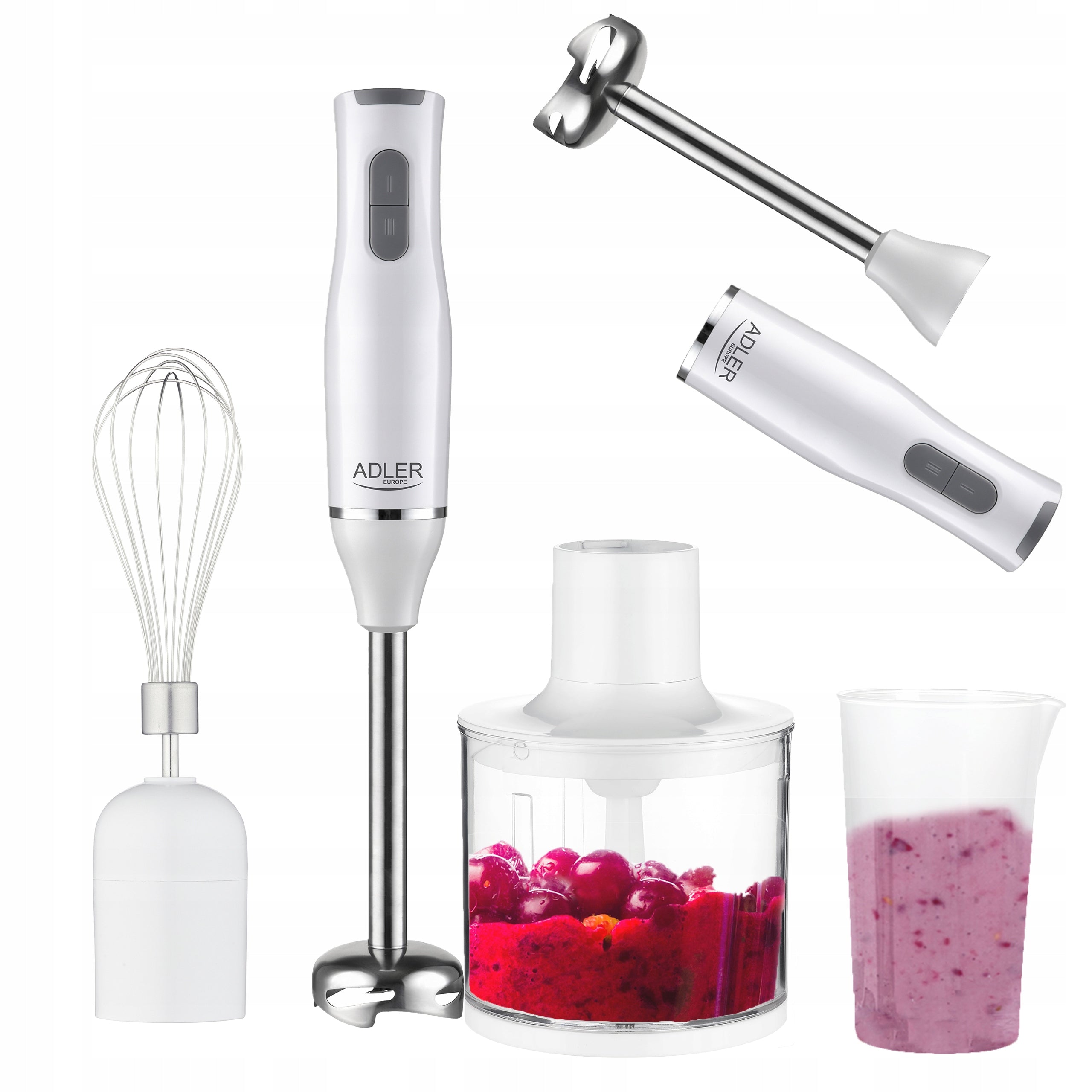 HAND BLENDER SET MIXER MALAKSER TURBO ROBOT Power rating 800 W