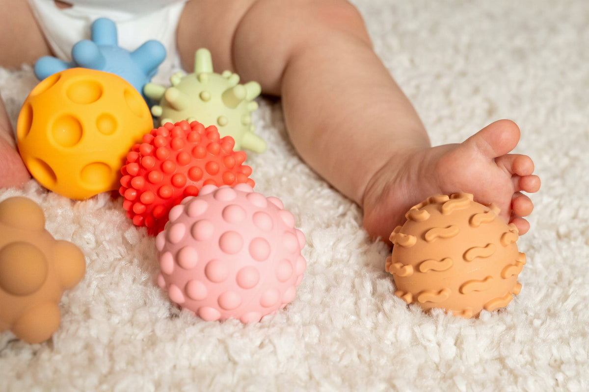 HAND EXERCISE BALLS SENSORY STIMULATION 8 PACK Character/Title none