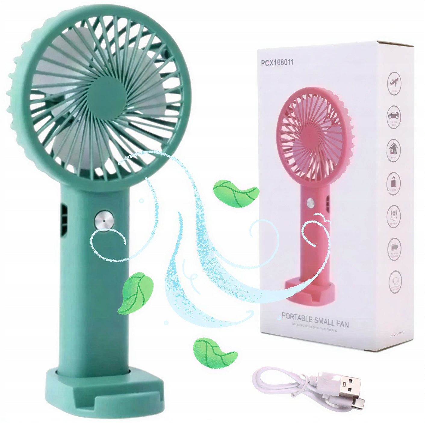 HAND FAN USB RECHARGEABLE HAND FAN