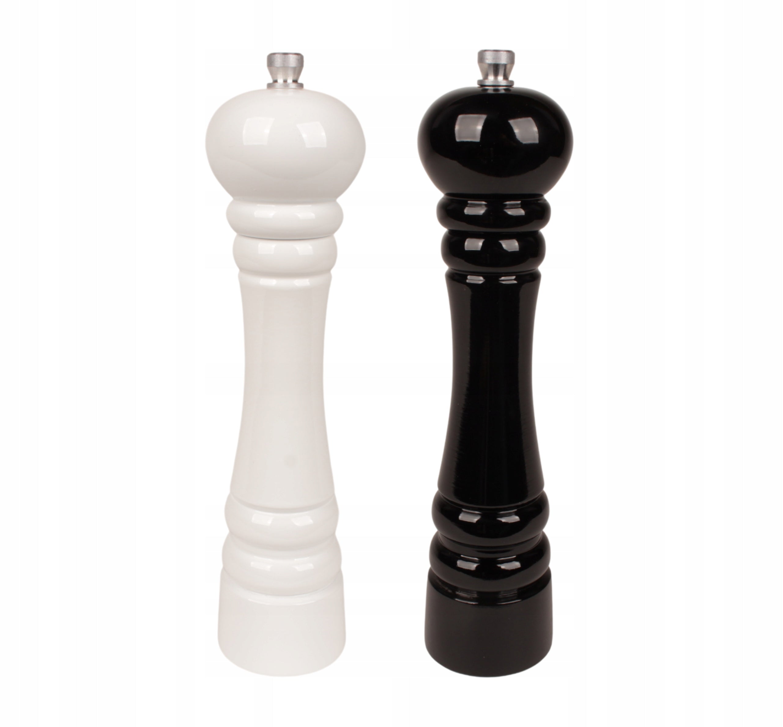 HAND GRINDER FOR GRINDING PEPPER AND SALT SPICES WOODEN SET OF 2 Brand Woodcarver