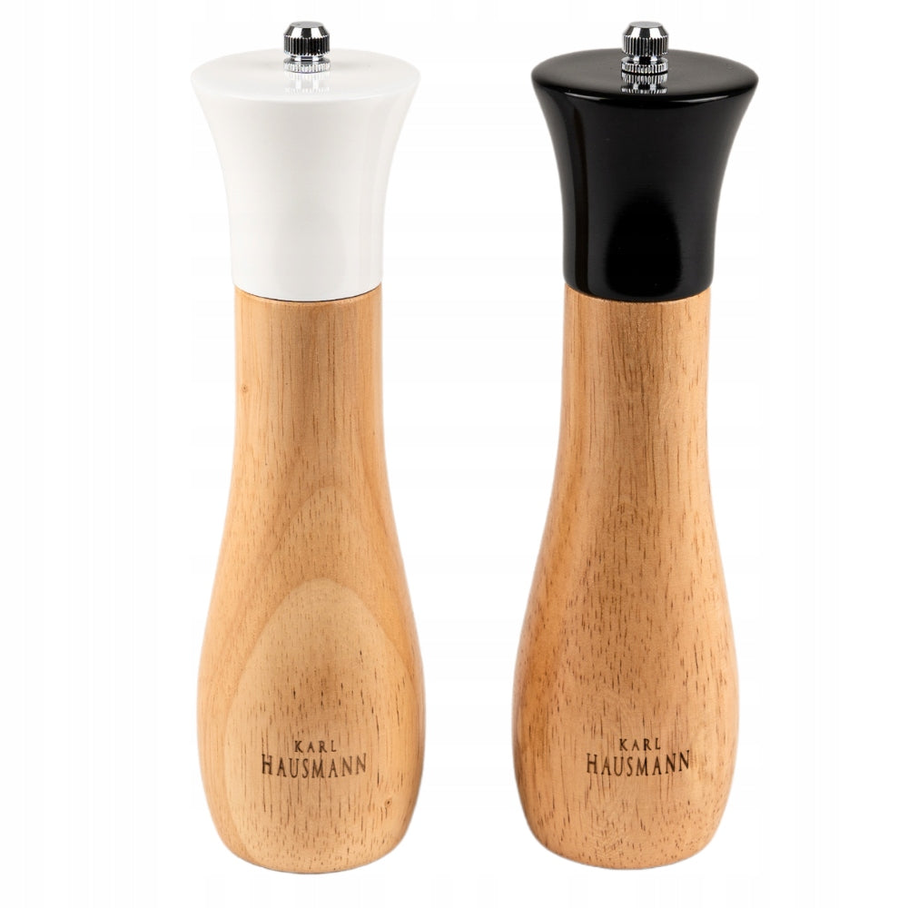 HAND GRINDER FOR SALT AND PEPPER WOODEN SET OF 2 EAN (GTIN) 5907564506304