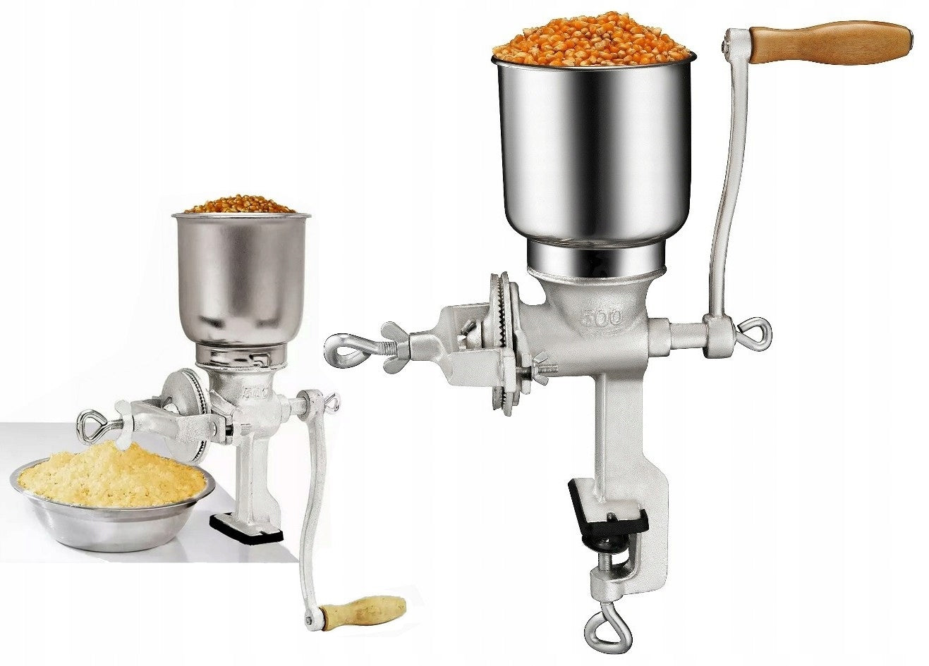 HAND GRINDER FOR TABLE CEREAL CAST IRON Shotgun