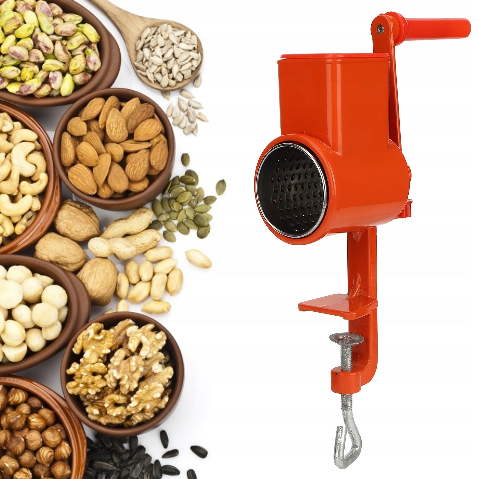 HAND GRINDER FOR TABLE GRAIN CAST IRON SHOT BLASTING MACHINE Manufacturer code 110933