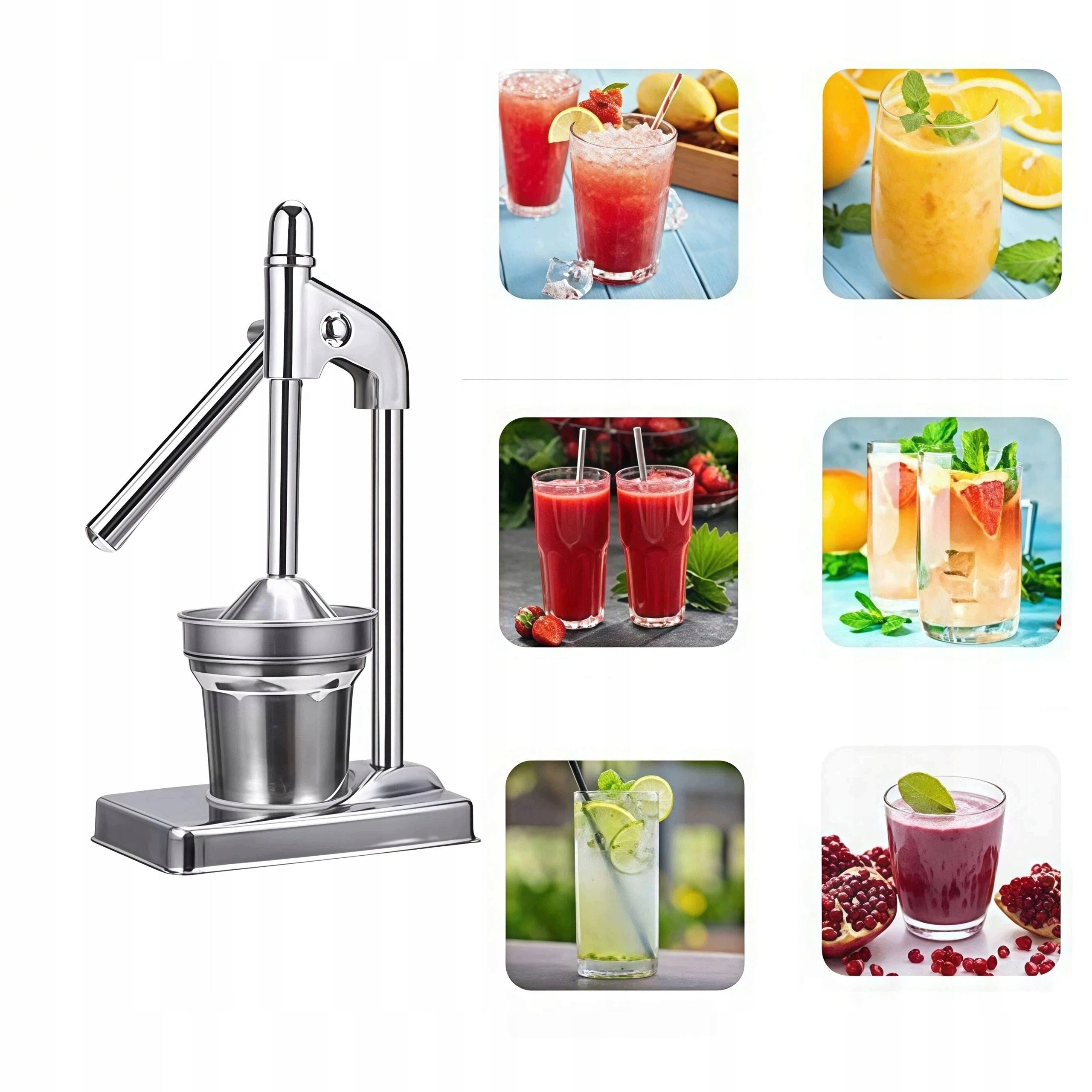 HAND JUICER STEEL DURABLE HOME KITCHEN JUICER FRUIT