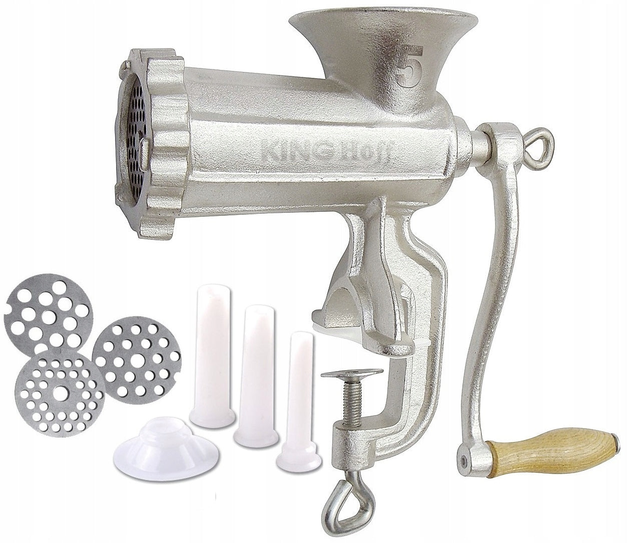 HAND MACHINE 5 FOR GRINDING MEAT STUFFER SAUSAGE KINGHoff