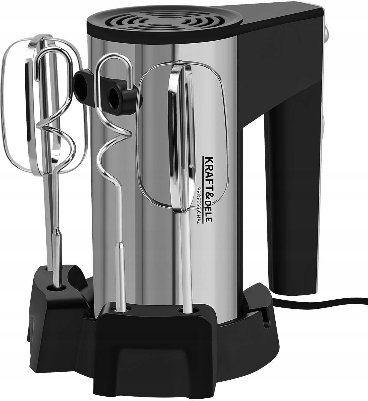 HAND MIXER 1000W SILVER 5 SPEED WITH TURBO FUNCTION FOR CAKE KD4142 Packaging status original
