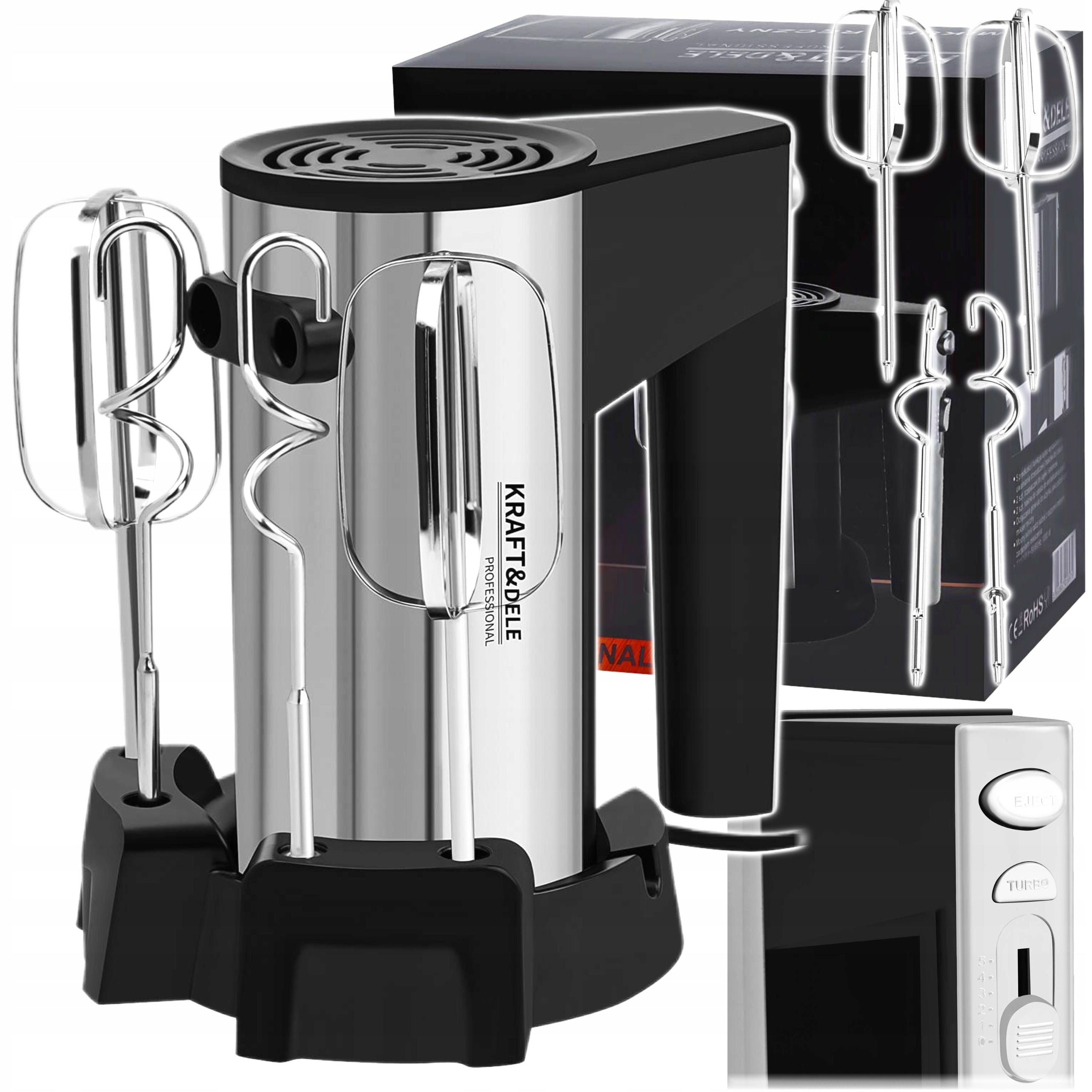 HAND MIXER 1000W SILVER 5 SPEED WITH TURBO FUNCTION FOR CAKE KD4142