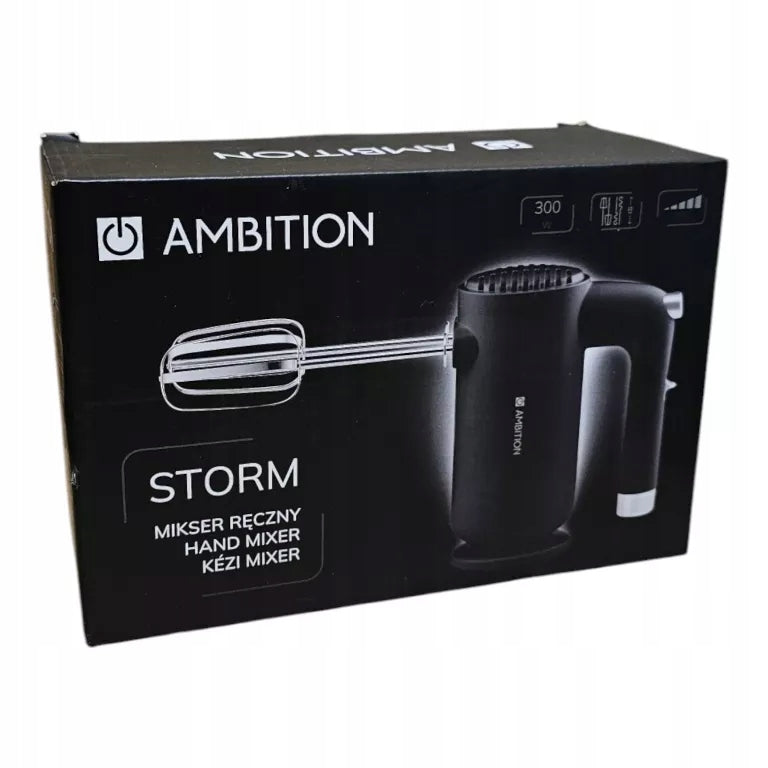 HAND MIXER AMBITION STORM 300W - graphite