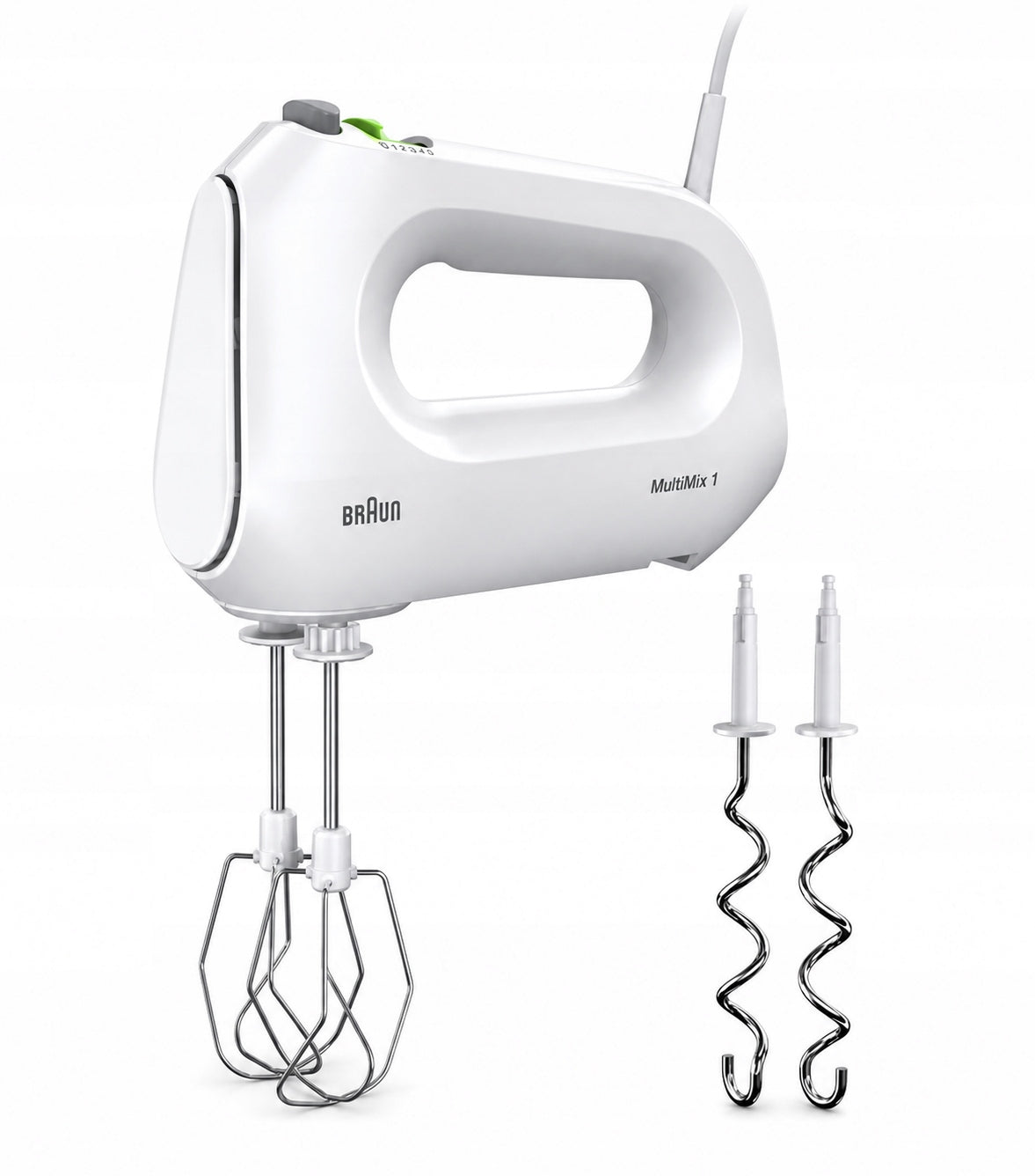 HAND MIXER Braun MultiMix 1 400 W Turbo 4 Speeds Quiet Manufacturer code MultiMix 1