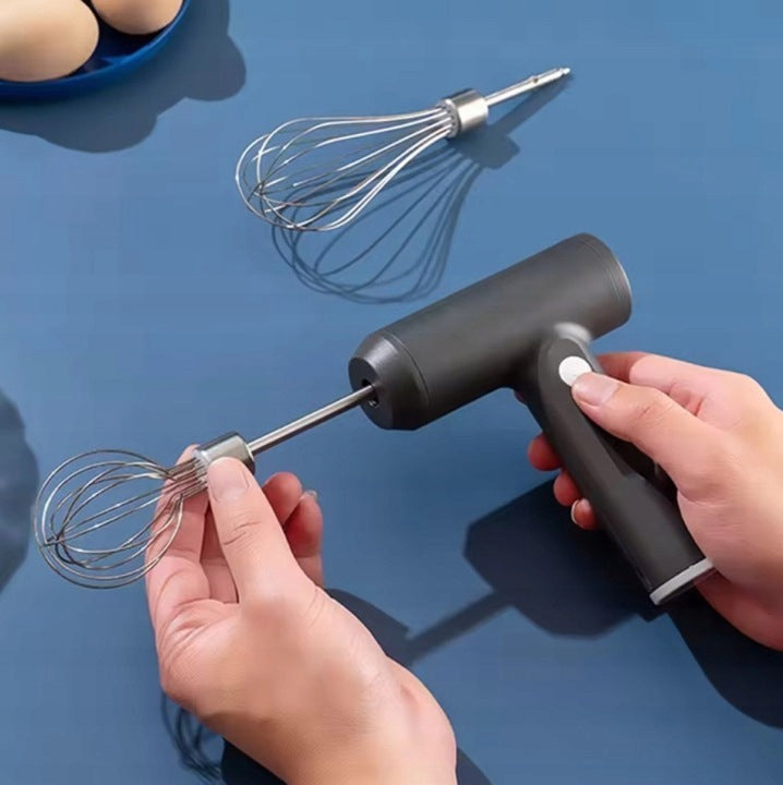 HAND MIXER ELECTRIC CORDLESS USB FROTHER 3 GEARS 2 TIPS Manufacturer code APT_DA212