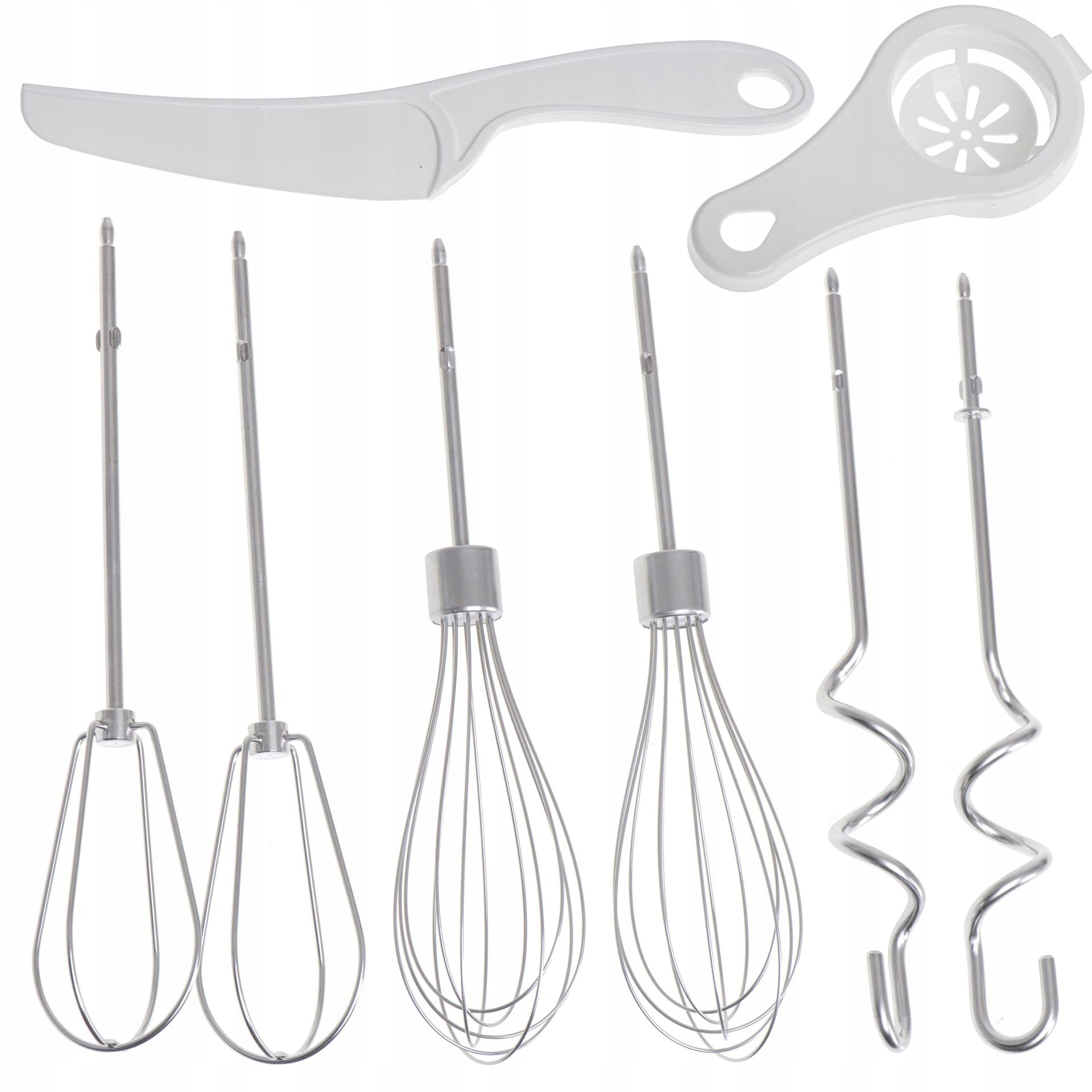 HAND MIXER FOOD PROCESSOR 750W 5 GEAR TURBO Stirrers Beaters Hooks Manufacturer code Mikser ręczny Robot kuchenny Adler AD 4231