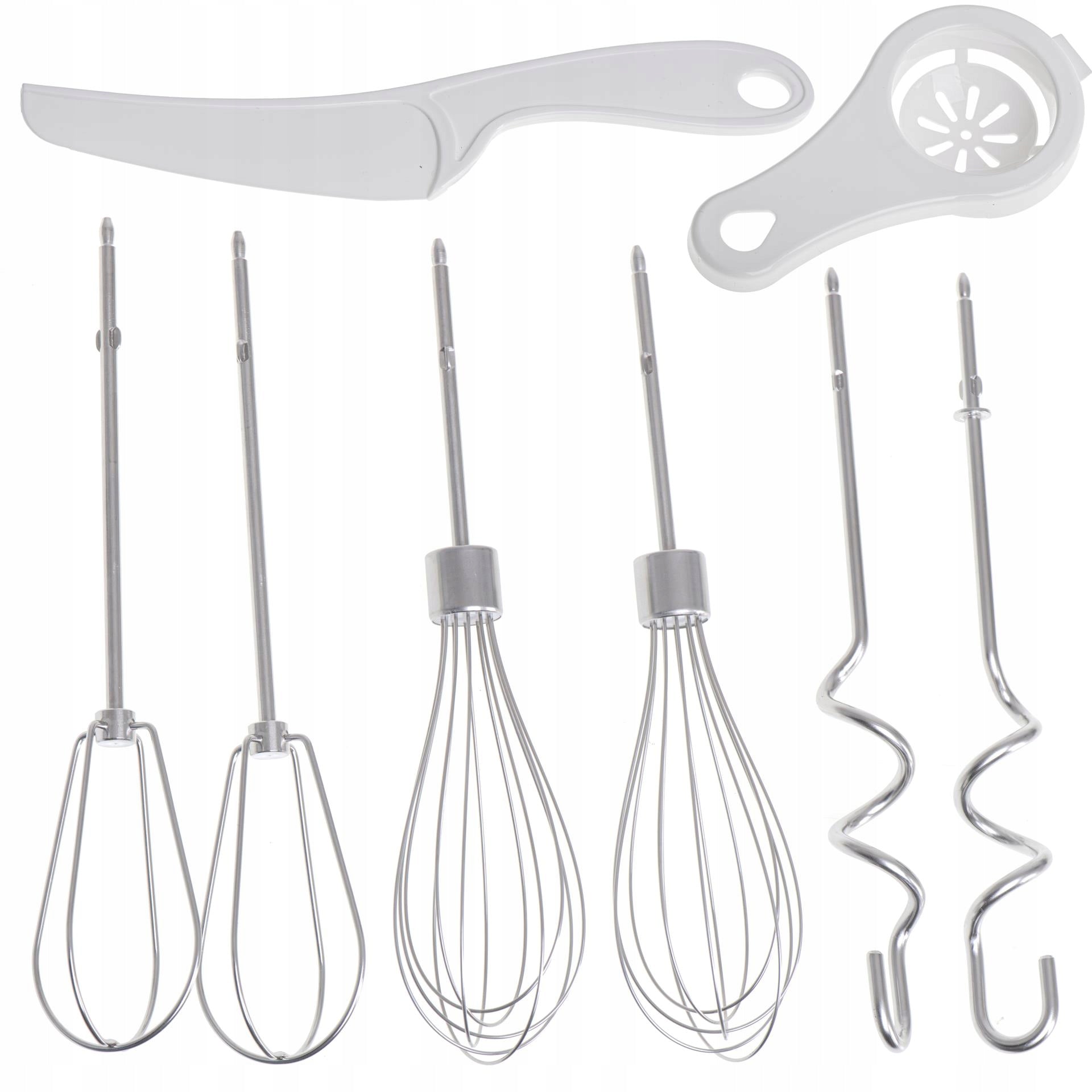 HAND MIXER FOOD PROCESSOR 750W 5 GEARS + TURBO 4 MIXERS SLOW START Included equipment whisking tips stirrers spatula