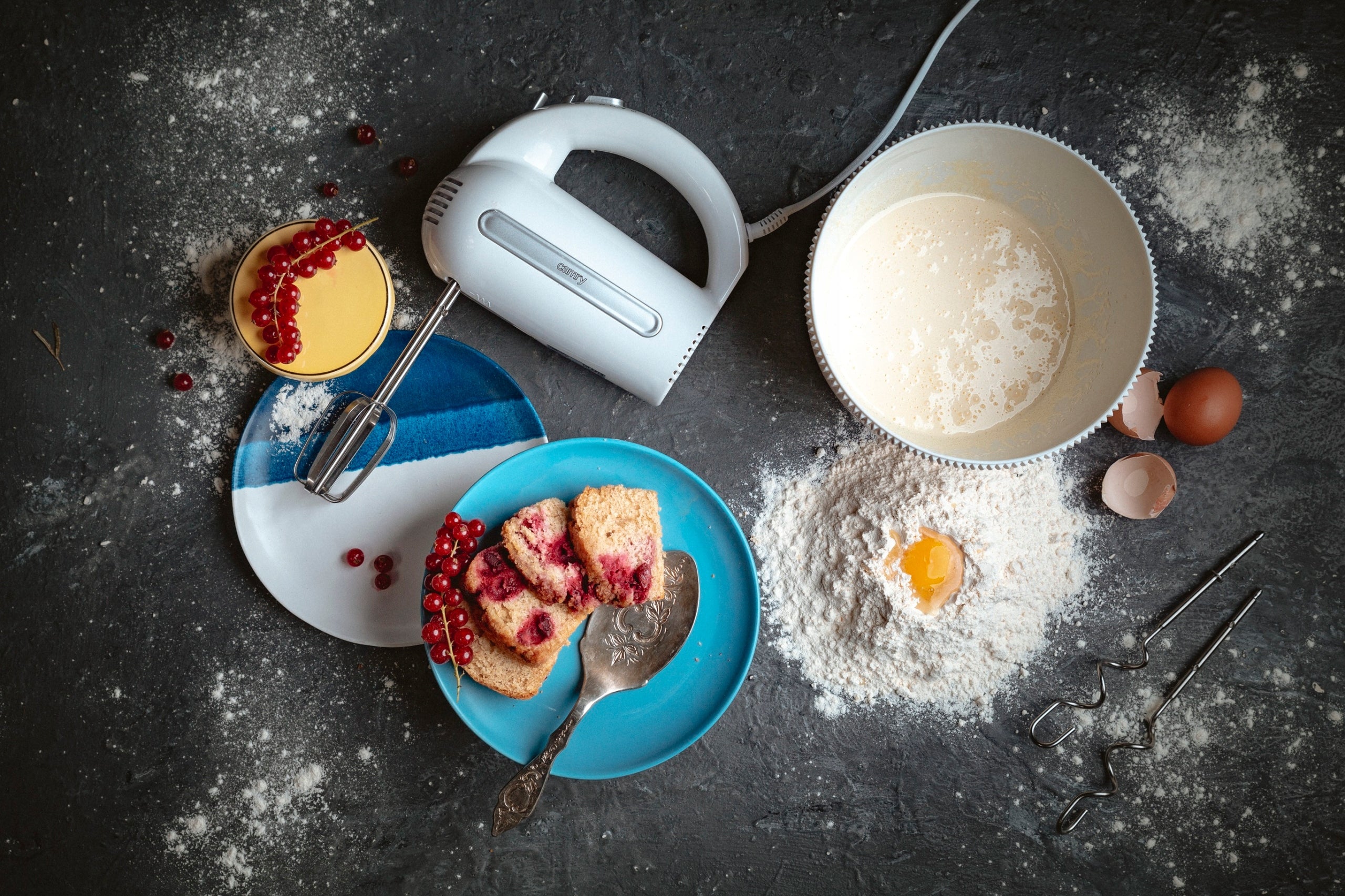 HAND MIXER FOOD PROCESSOR TURBO 5 GEARS BOWL 3L ROTATING 4 TIPS Manufacturer code CR 4213