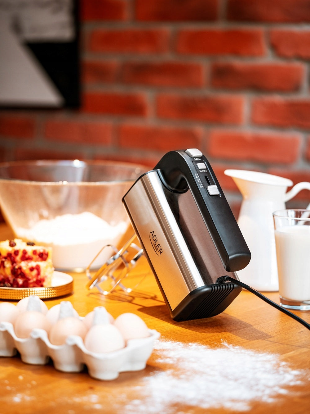 HAND MIXER FOOD PROCESSOR TURBO POWER 800W 5 SPEED 4 TIPS INOX LED EAN (GTIN) 5903887803007