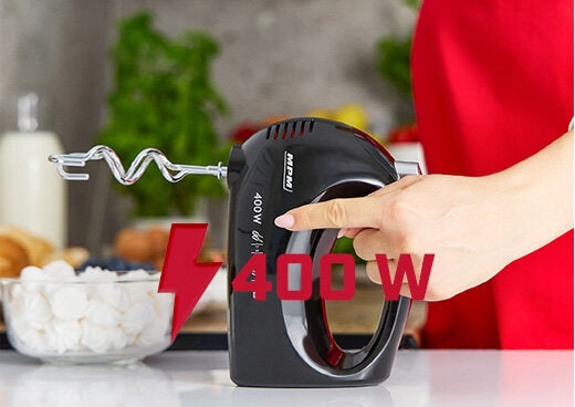 HAND MIXER MMR 24 BLACK 250W Manufacturer code MM334 MM335