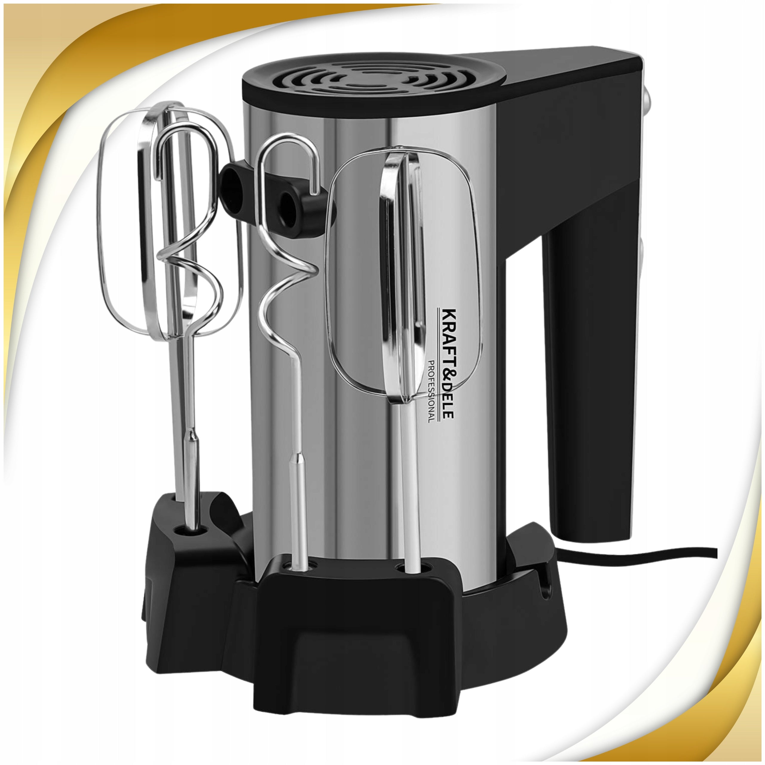HAND MIXER MULTIFUNCTIONAL FOOD PROCESSOR 1000W TURBO 5 GEARS Stirrer Packaging status original