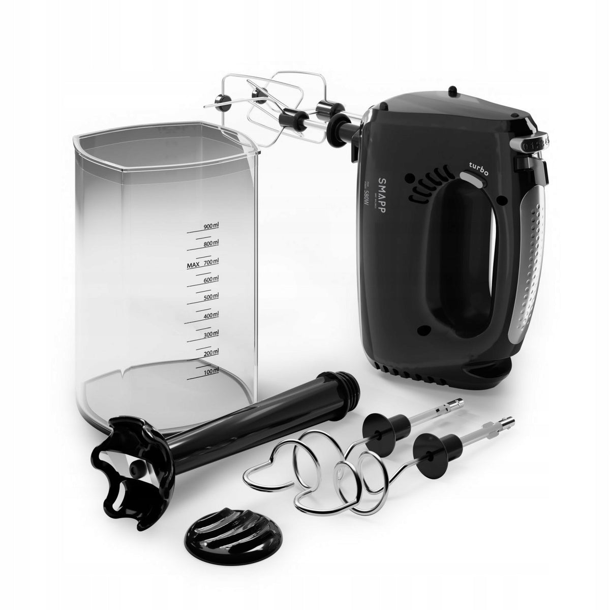 HAND MIXER SMAPP CAP AND CUP 451.5 BLACK Packaging status original