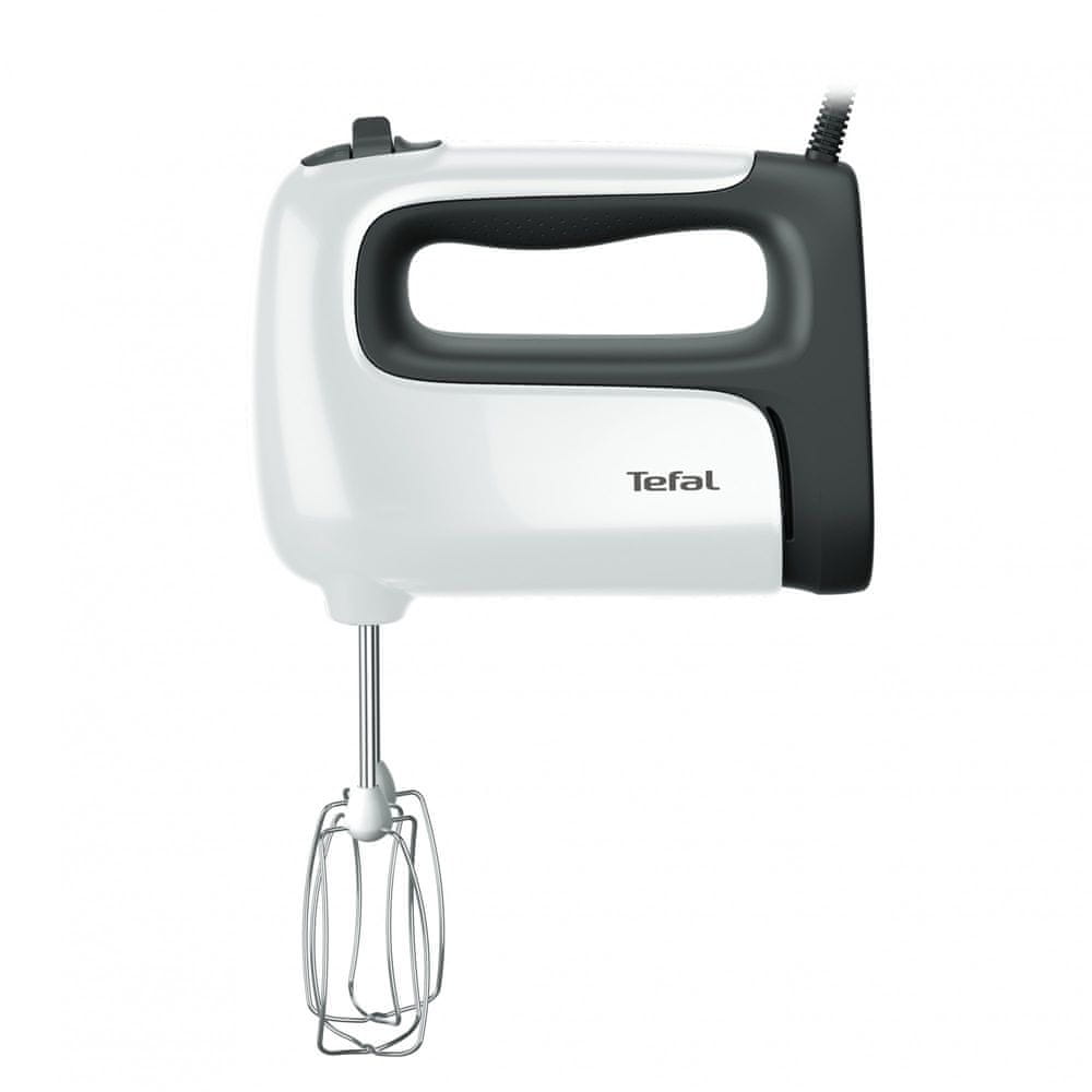 HAND MIXER TEFAL Prep'Mix+ HT460138 500 W POWERFUL 5 SPEEDS WHITE NEW Manufacturer code HT460138