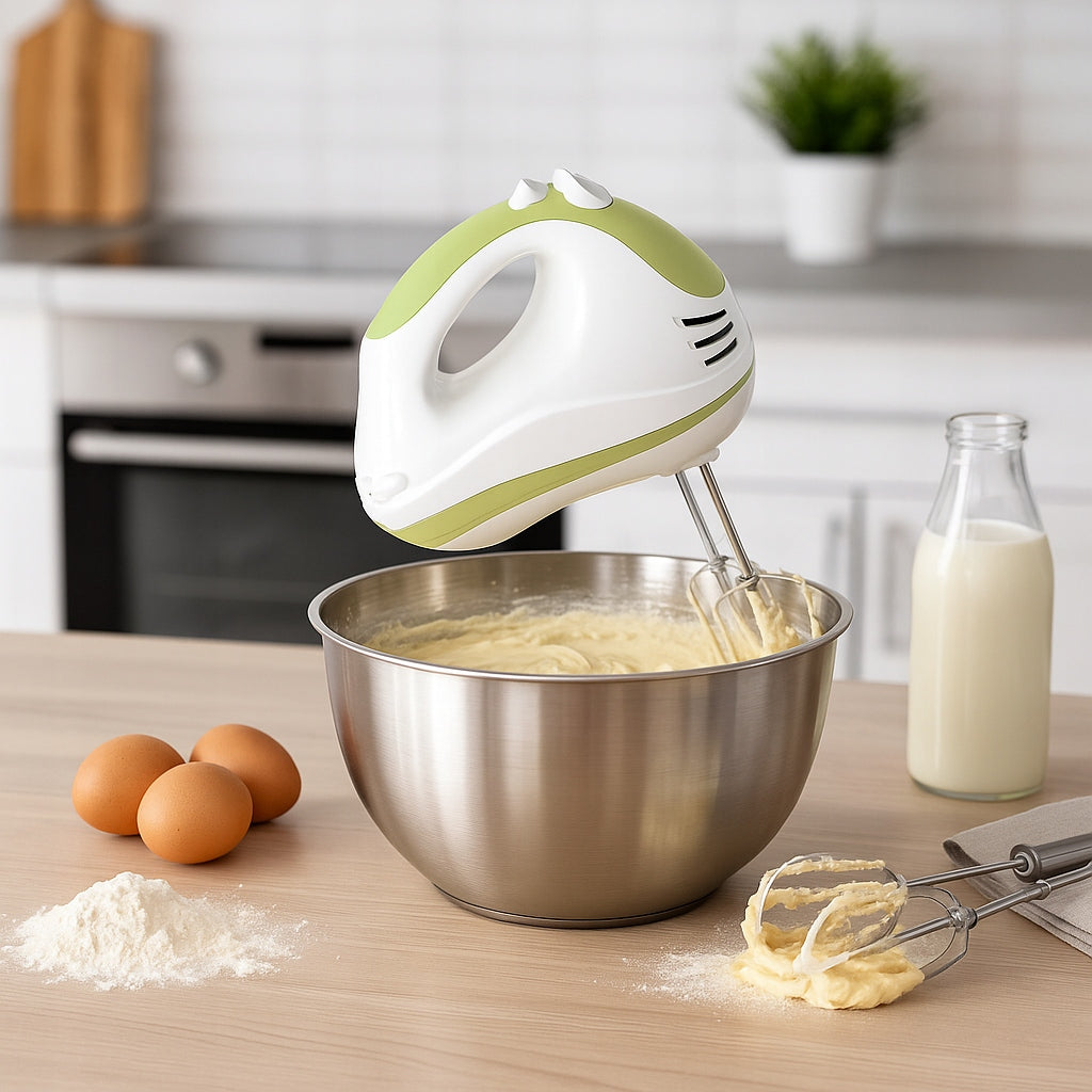 HAND MIXER VIVAX TURBO 300W STAINLESS STEEL MIXERS AND WHISKS Packaging status original