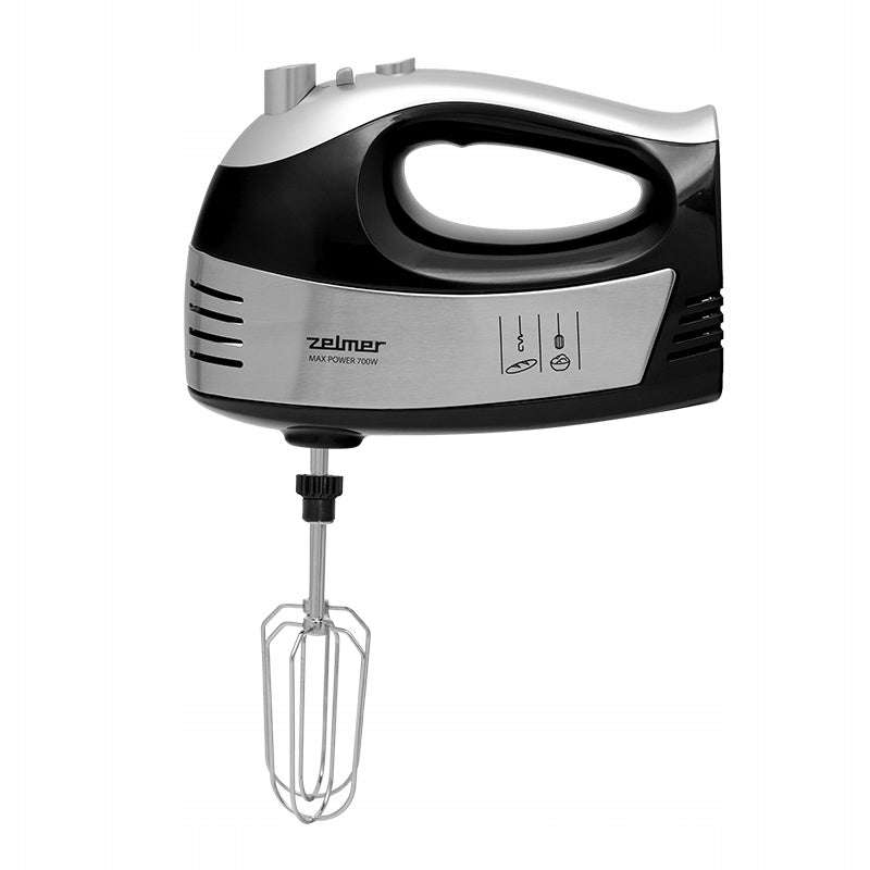 HAND MIXER ZELMER ROBOT WITH BOWL 2,5L 4 TURBO TIPS 700W ZHM2459B Brand Zelmer