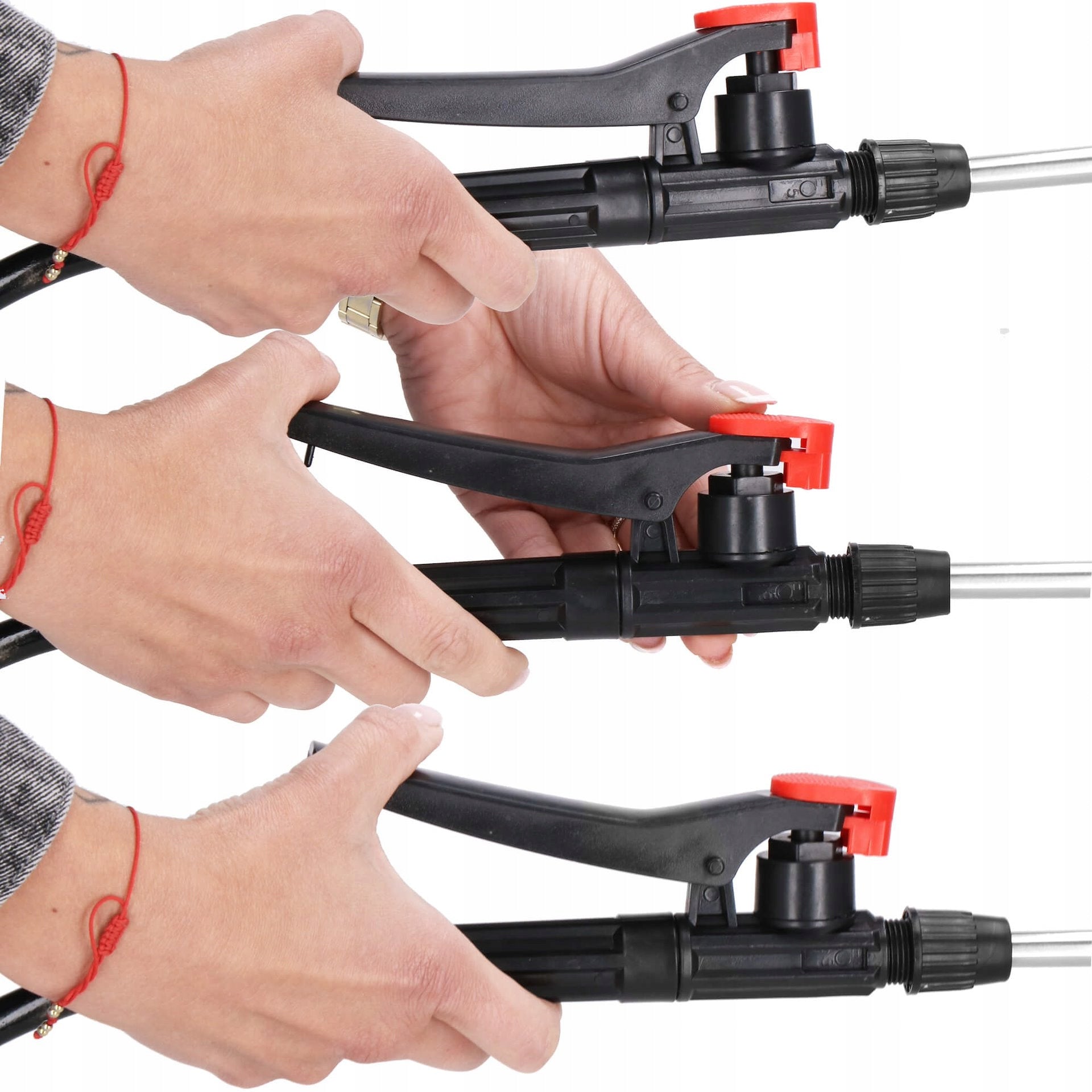 HAND PRESSURE SPRAYER 8L LANCE 110CM GARDEN SPRAYER +2 NOZZLES Power supply handheld