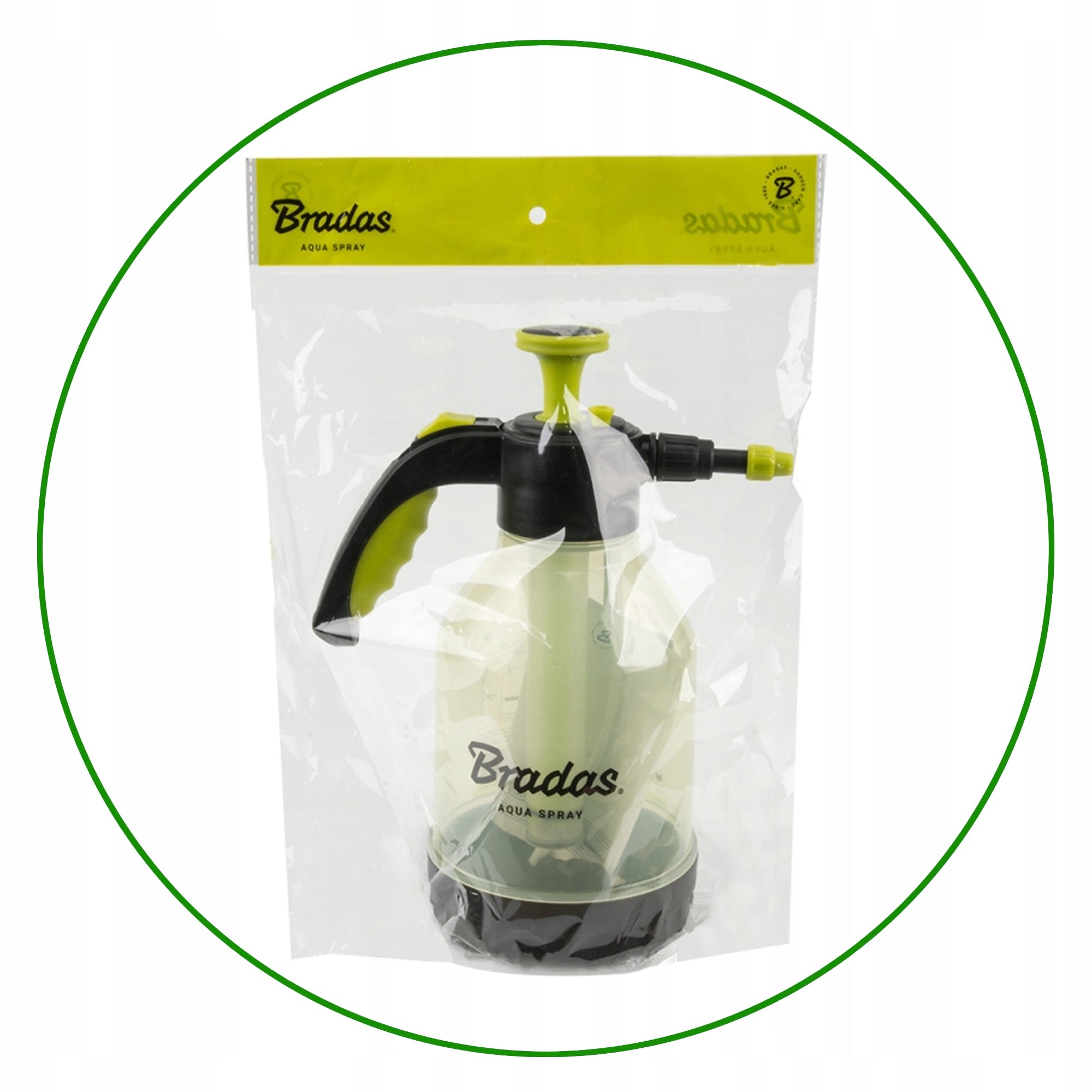 HAND PRESSURE SPRAYER GARDEN AQUA SPRAY 2 L + LANCE BRADAS Brand Bradas