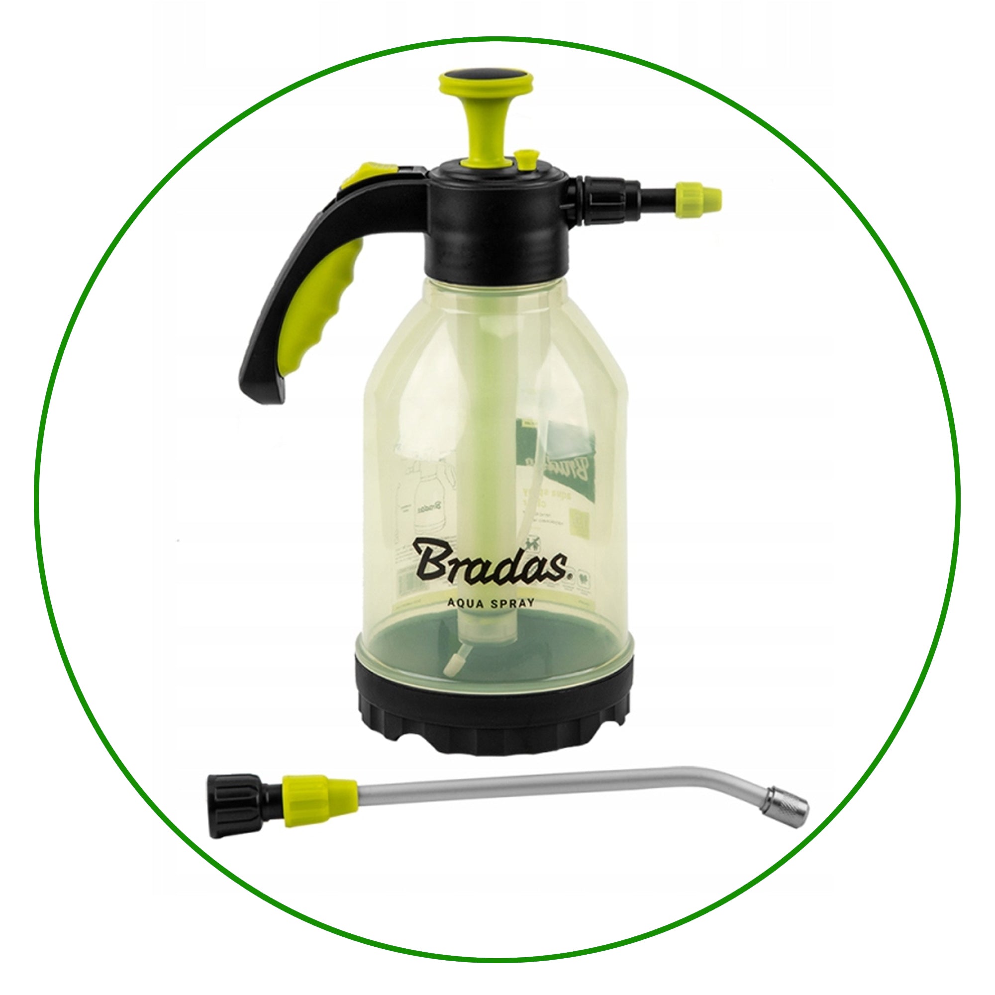 HAND PRESSURE SPRAYER GARDEN AQUA SPRAY 2 L + LANCE BRADAS Manufacturer code AS0200CL