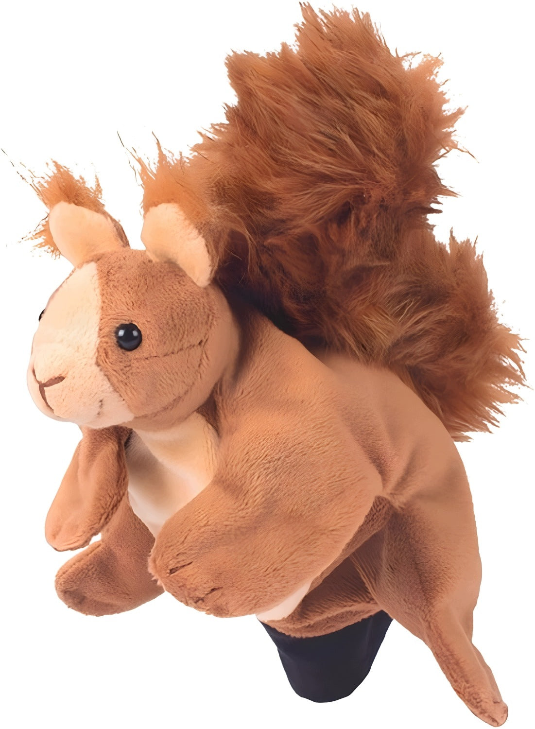 HAND PUPPET SQUIRREL PLUSH 5 FINGERS THEATER FOR CHILDREN 3+