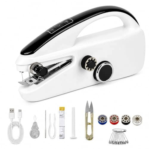 HAND SEWING MACHINE MINI ELECTRONIC FOR BEGINNERS AS A GIFT Brand no brand