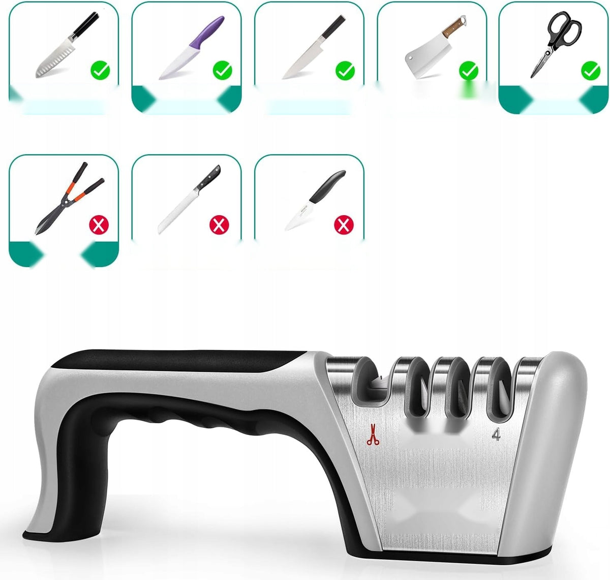 HAND SHARPENER STEEL KITCHEN HOUSE SAFETY GLOVES Manufacturer code 5908107768227