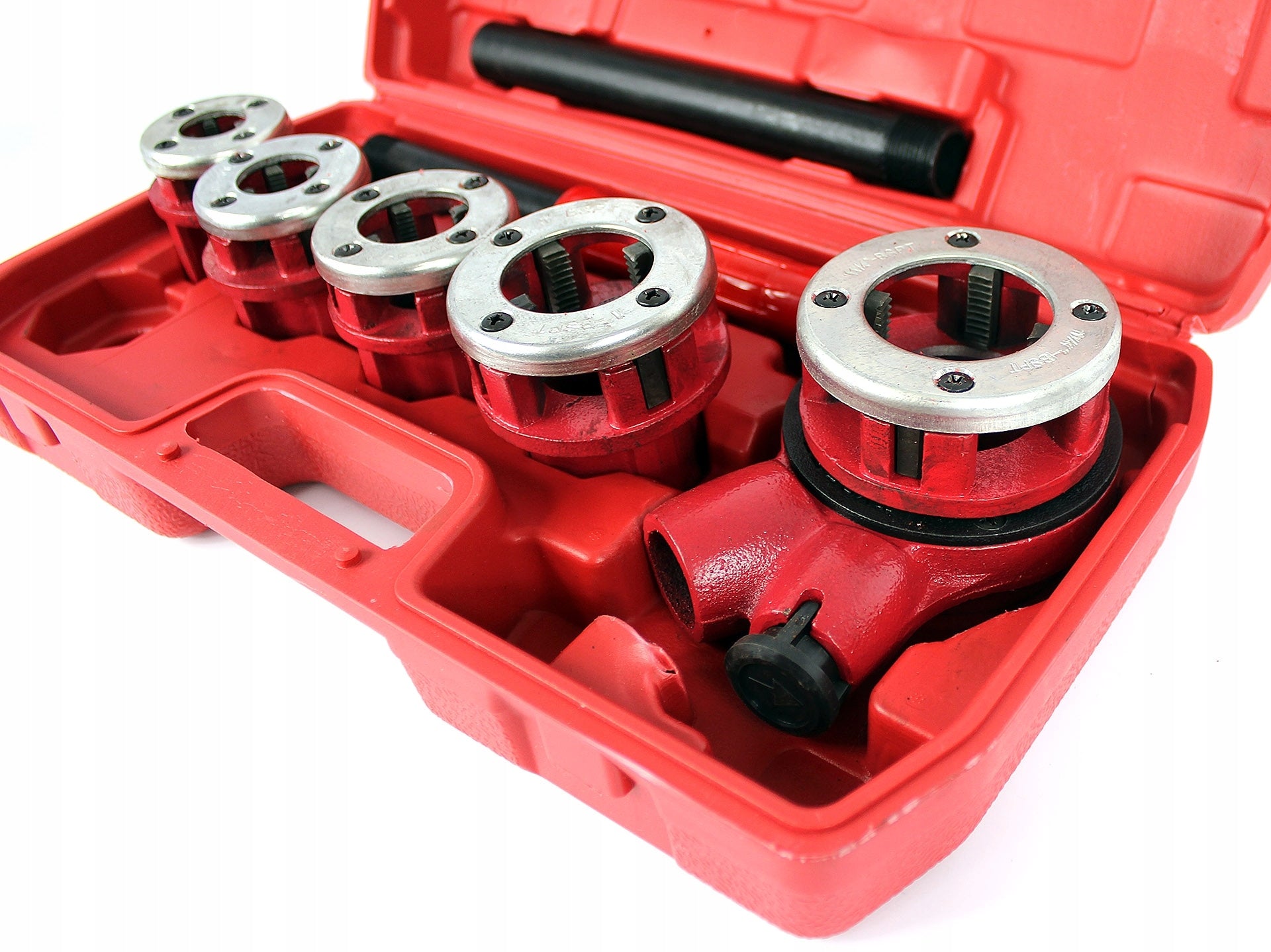 HAND TAP FOR PIPES WITH RATCHET DIE 5 el. Manufacturer code S10431