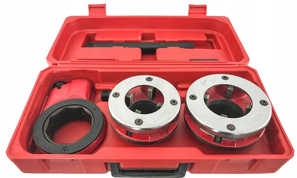 HAND THREADER FOR CUTTING PIPE THREADS WITH RATCHET DIES 2 PCS Power supply rechargeable battery