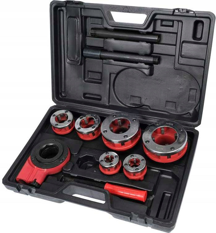 HAND THREADER FOR PIPES 6 DIE HEADS SET Brand Yato