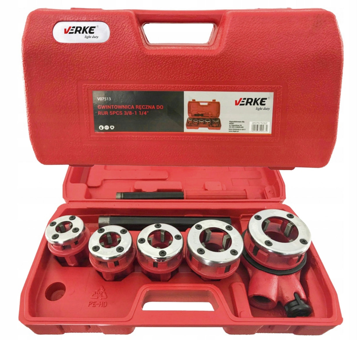 HAND THREADER PIPE DIE 5 EL DIES Manufacturer code V07513
