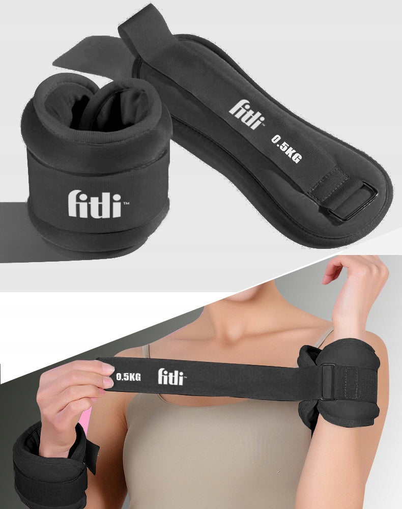 HAND WEIGHTS 0.5 KG WRIST LEG WEIGHTS 2x 0.5KG Packaging status original
