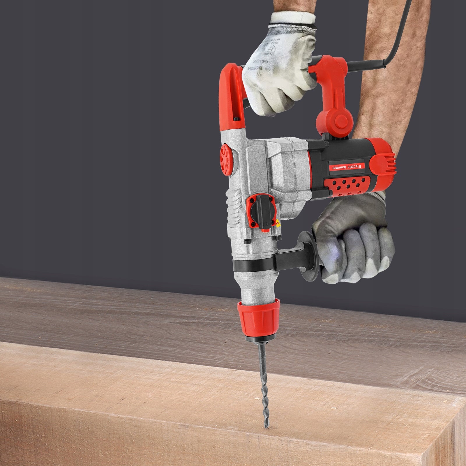 HANDHELD ELECTRIC HAMMER 2200W 220V MULTI-FUNCTION ELECTRIC HAMMER Packaging status original