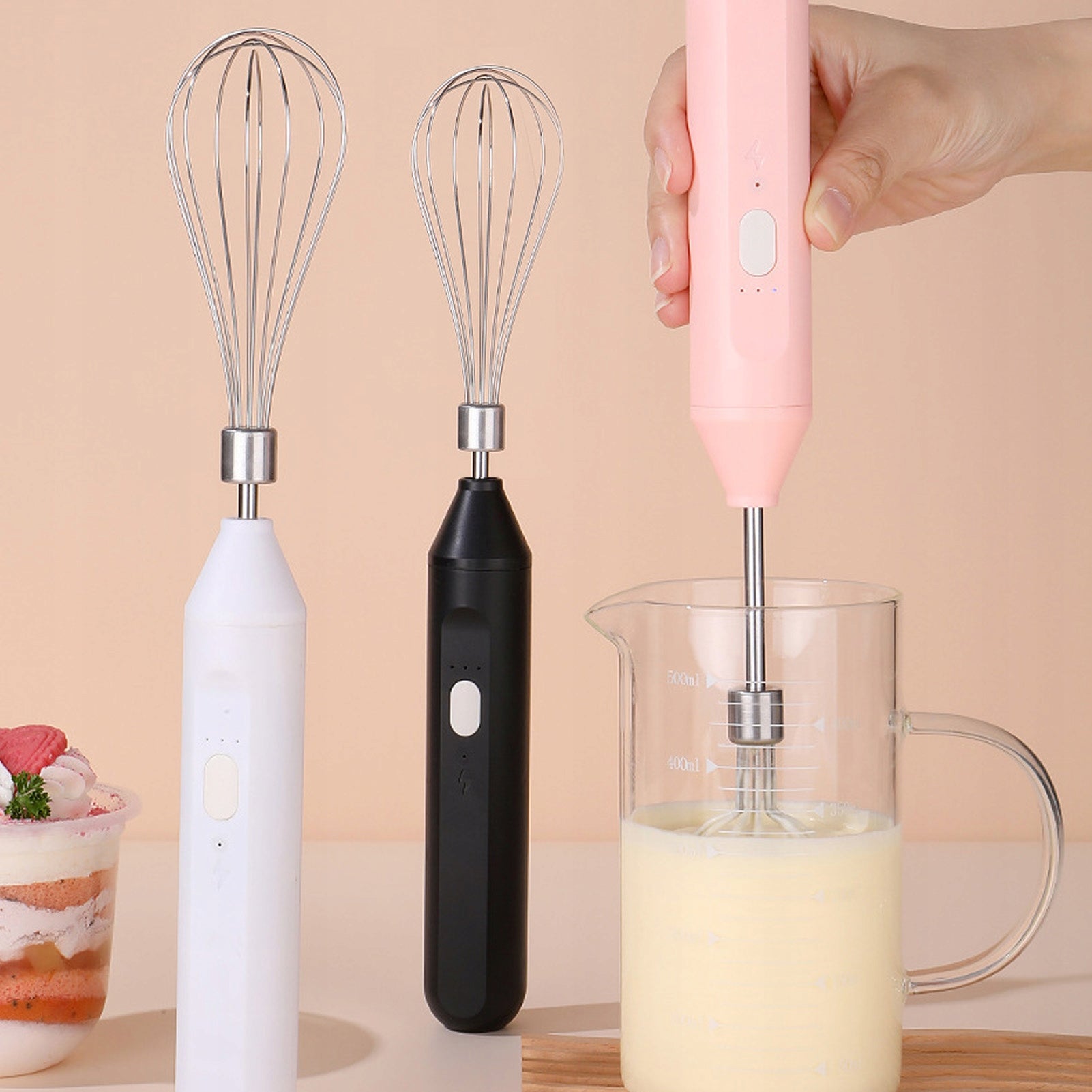 HANDHELD FROTHER COFFEE MILK BEATER MINI BATTERY MIXER Brand no brand