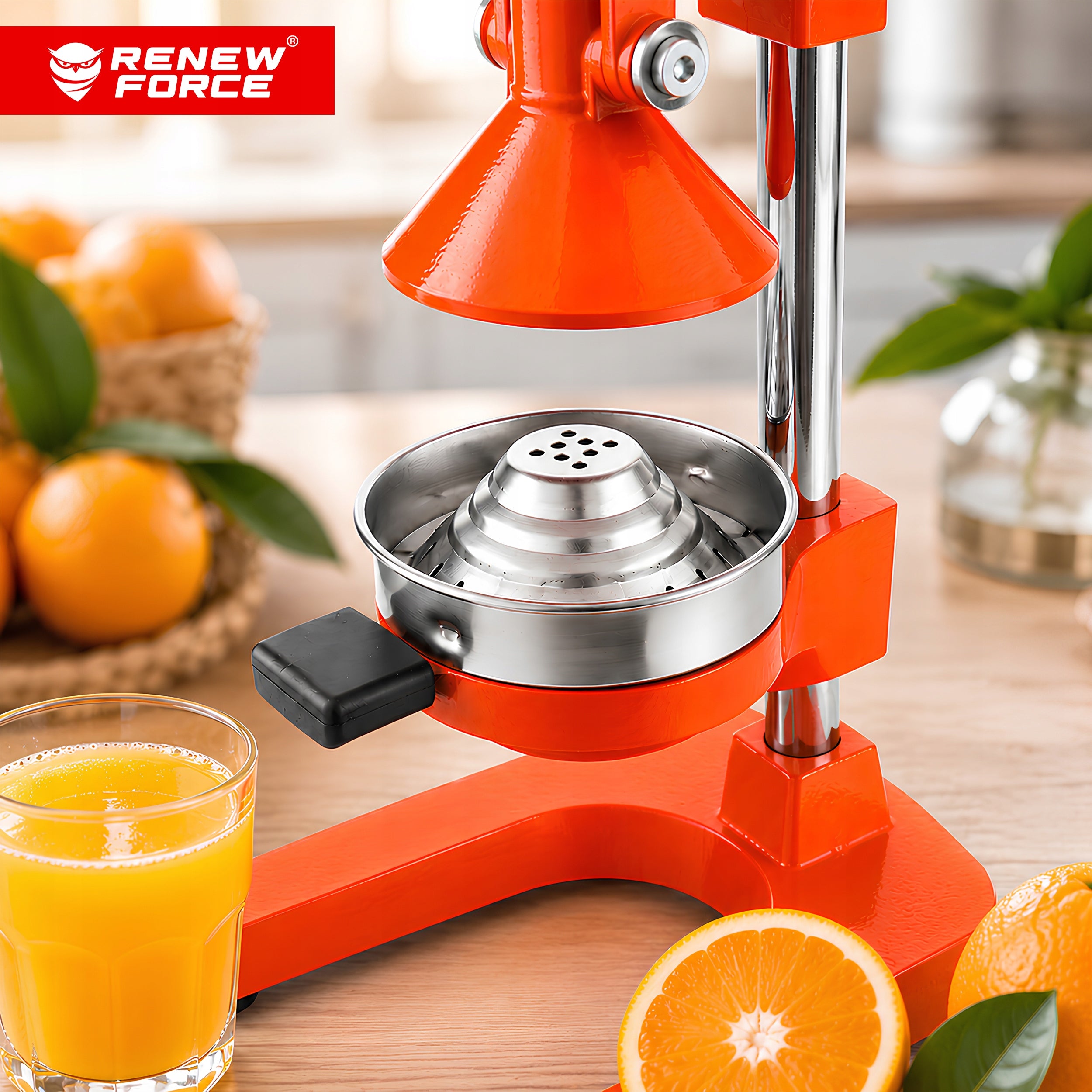 HANDHELD FRUIT CITRUS JUICER SOLID HEAVY ORANGE PRESS Power rating 0 W