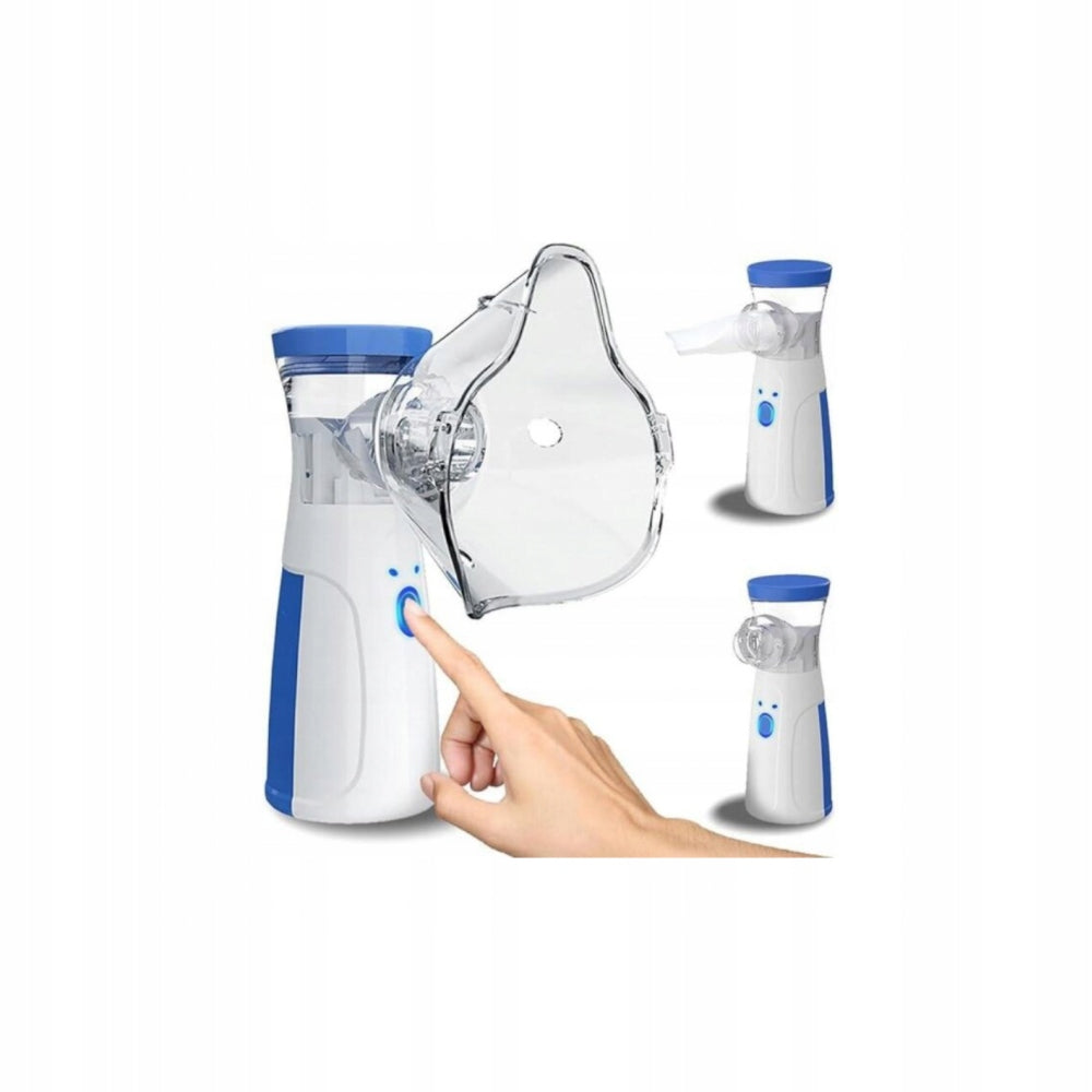 HANDHELD NEBULISER INHALER PORTABLE LIGHTWEIGHT FOR CHILDREN AND ADULTS QUIET Packaging status original
